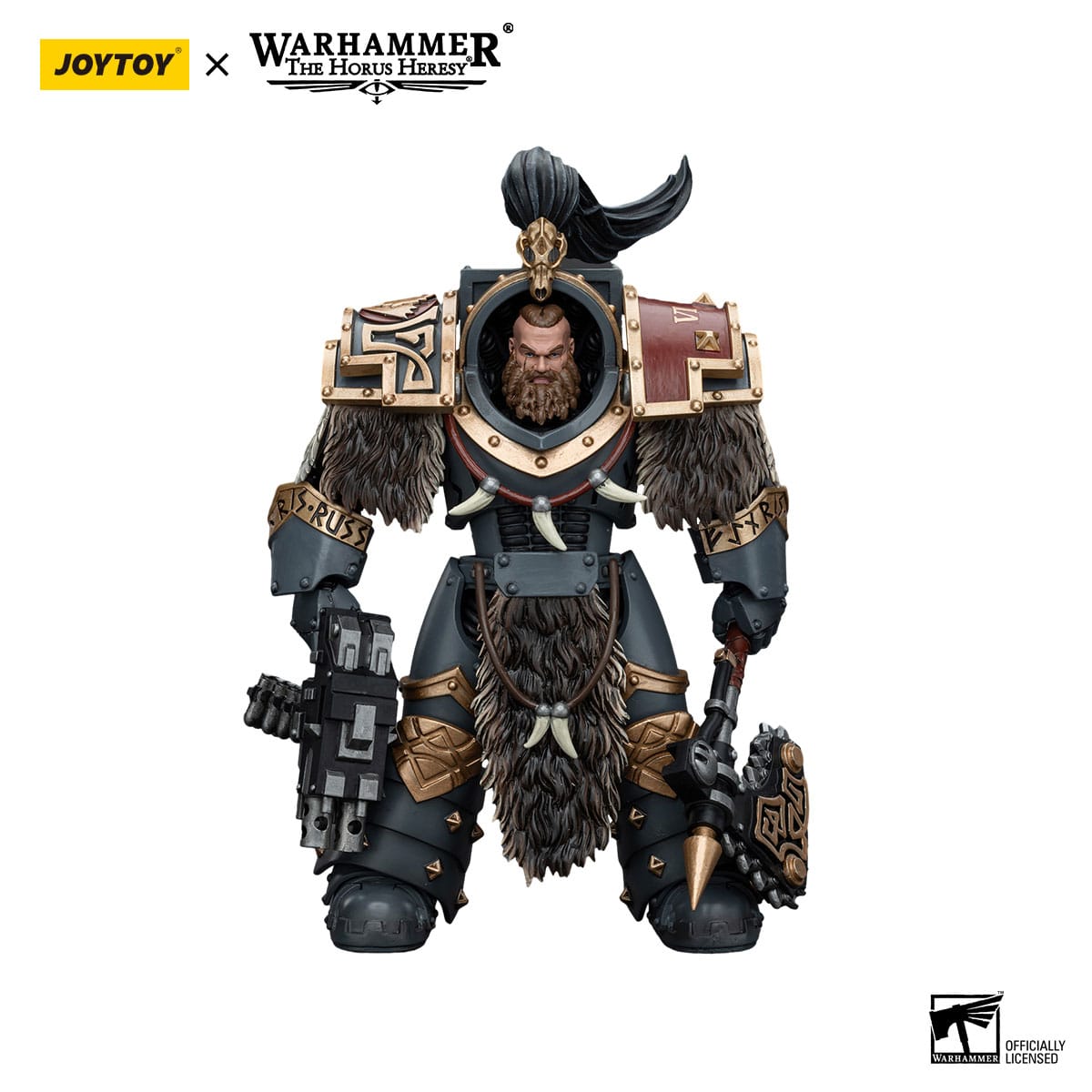 Warhammer 40k: Space Wolves Varagyr Wolf Guard Squad Varagyr Terminator 4 (The Horus Heresy)-Actionfiguren-JoyToy-Mighty Underground