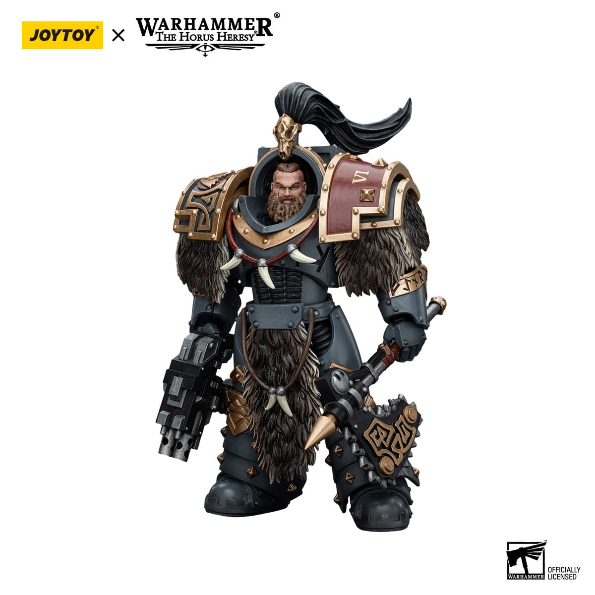 Warhammer 40k: Space Wolves Varagyr Wolf Guard Squad Varagyr Terminator 4 (The Horus Heresy)-Actionfiguren-JoyToy-Mighty Underground