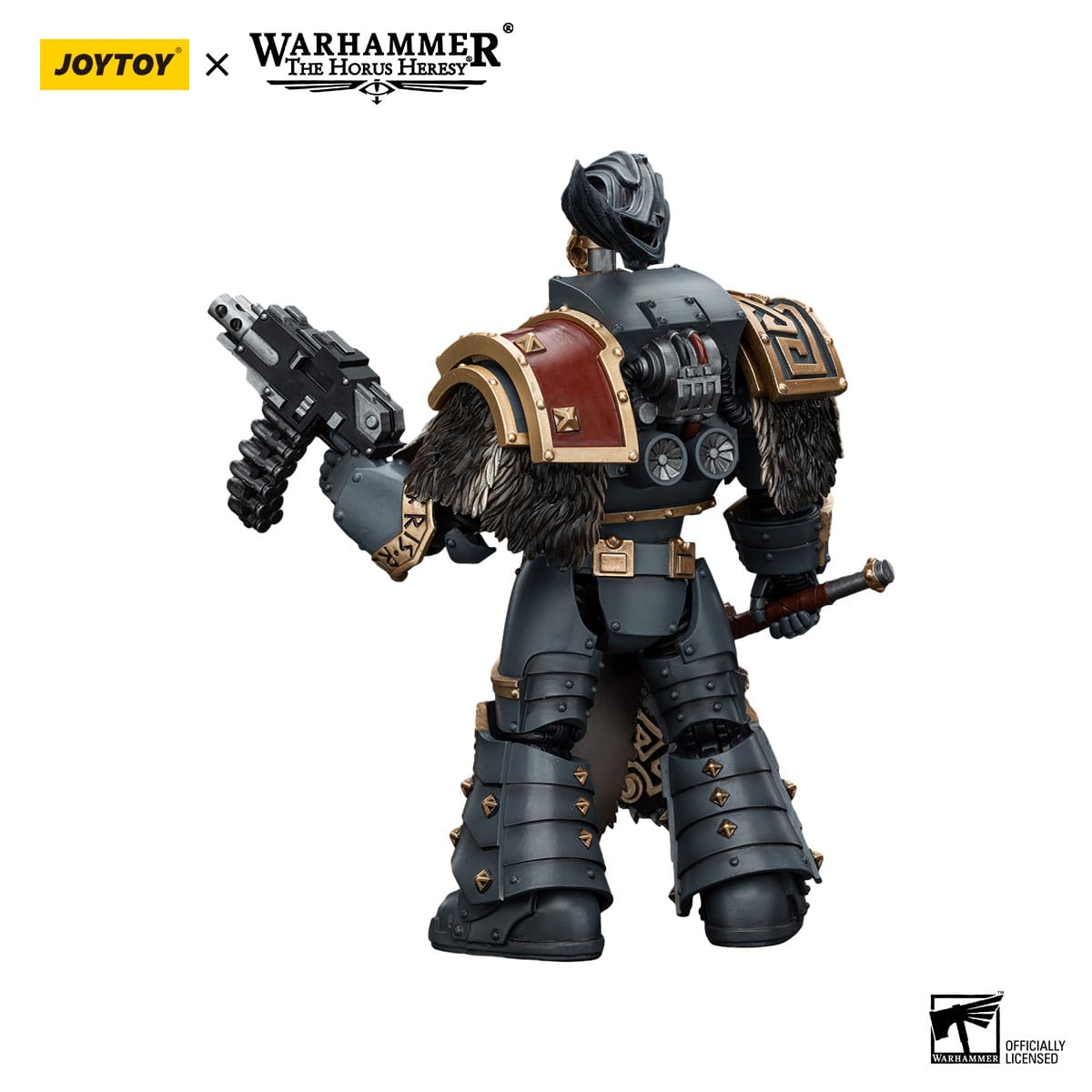 Warhammer 40k: Space Wolves Varagyr Wolf Guard Squad Varagyr Thegn (The Horus Heresy)-Actionfiguren-JoyToy-Mighty Underground