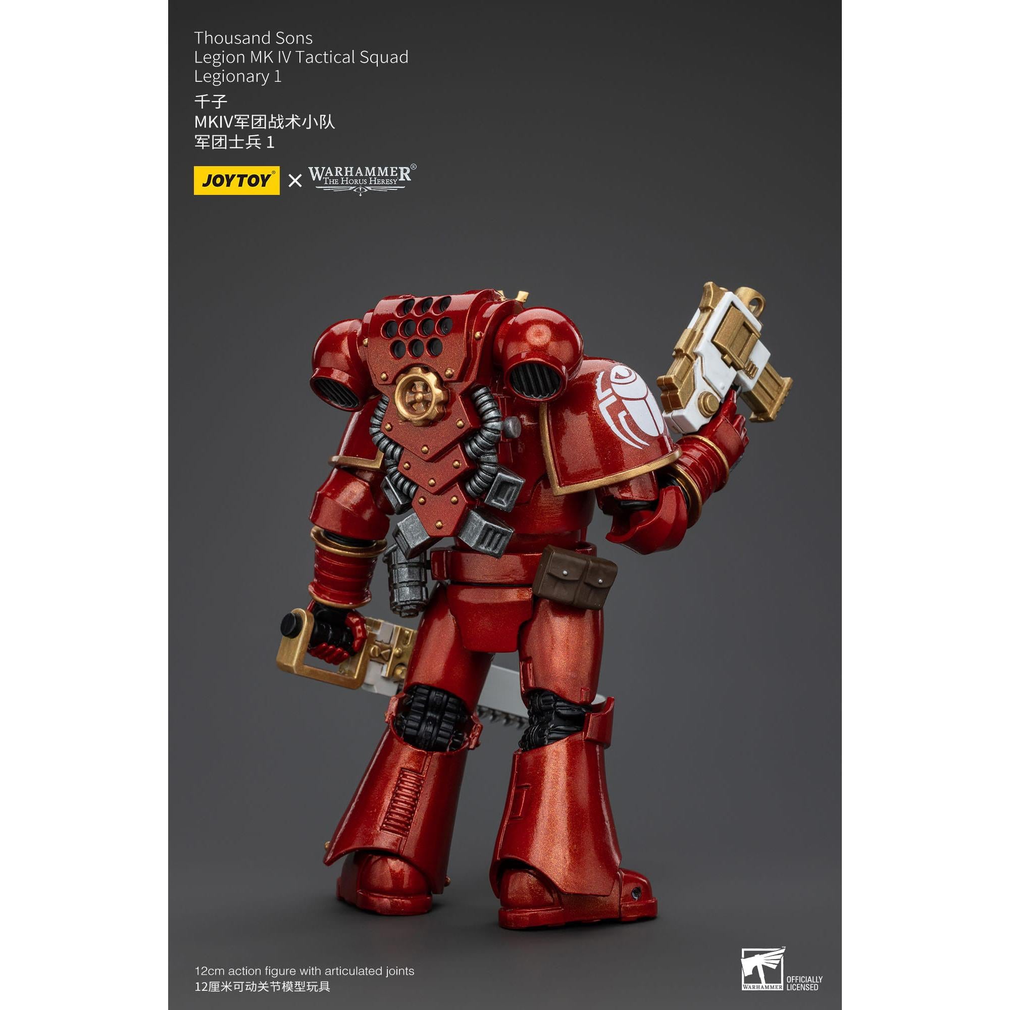 Warhammer 40k: Thousand Sons Legion MK IV Tactical Squad Legionary 1 (The Horus Heresy)-Actionfiguren-JoyToy-Mighty Underground