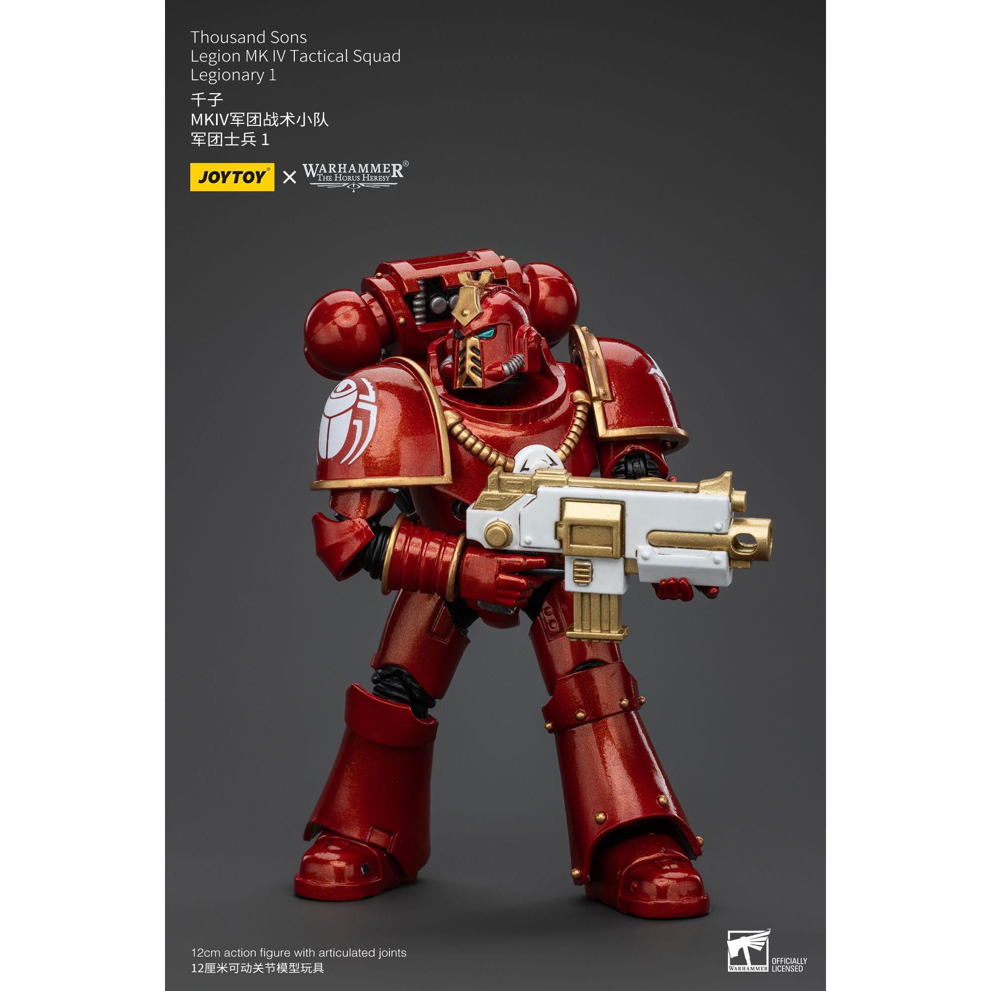 Warhammer 40k: Thousand Sons Legion MK IV Tactical Squad Legionary 1 (The Horus Heresy)-Actionfiguren-JoyToy-Mighty Underground