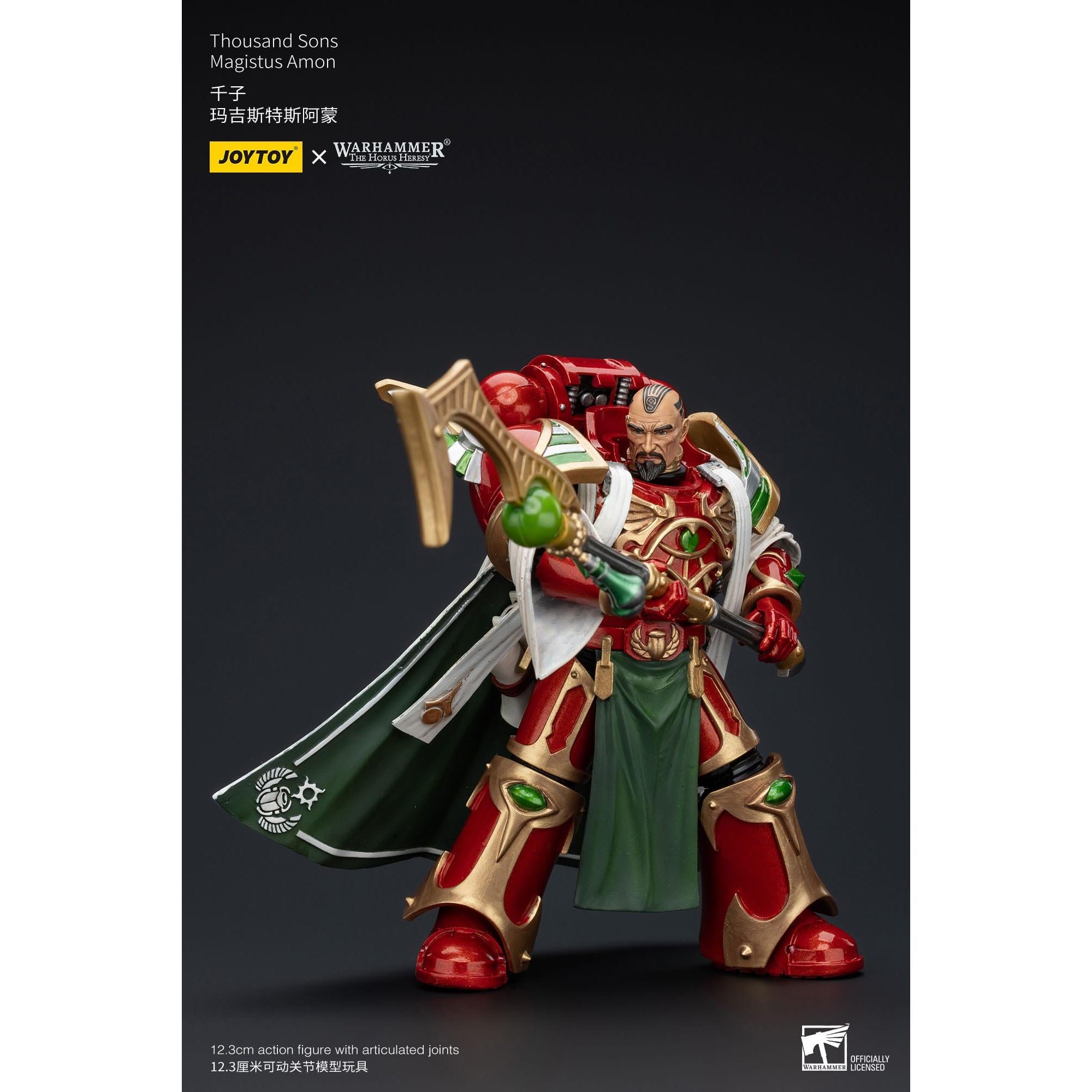 Warhammer 40k: Thousand Sons Magistus Amon (The Horus Heresy)-Actionfiguren-JoyToy-Mighty Underground