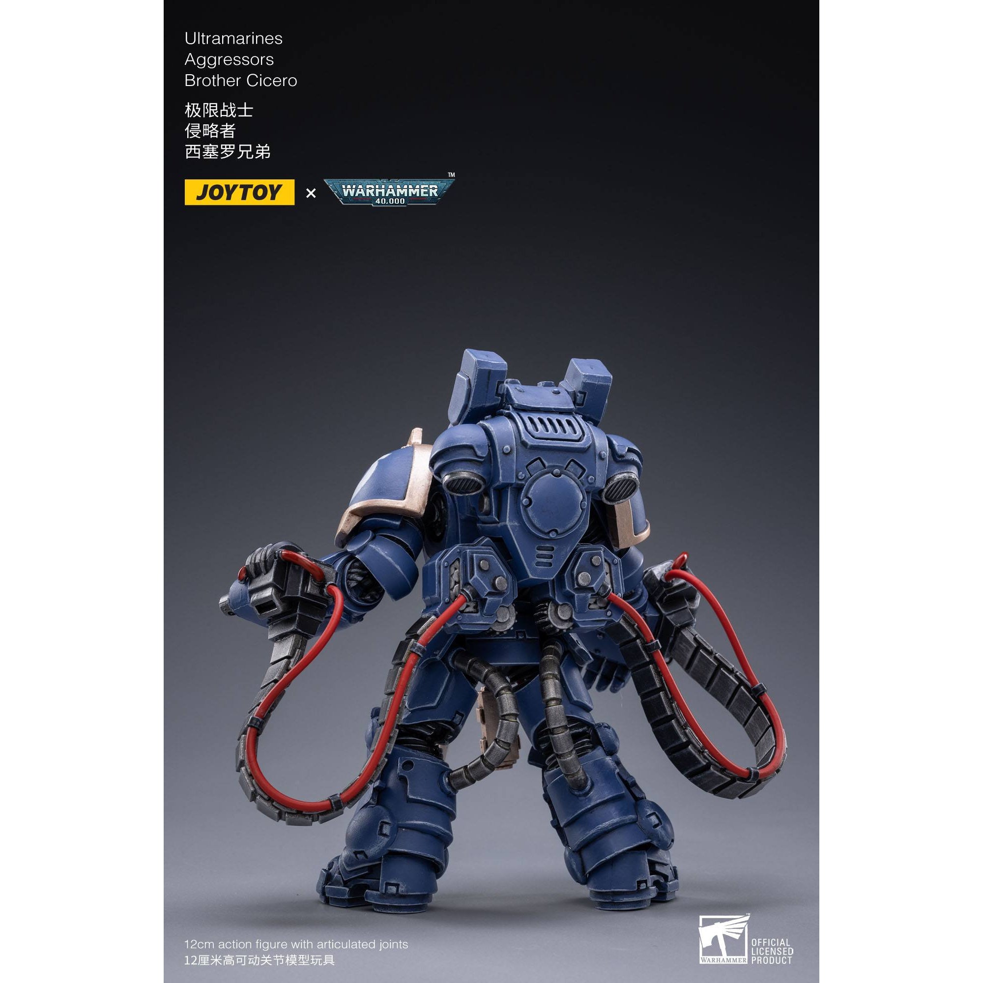 Warhammer 40k: Ultramarines Aggressors 3-Pack - 12 cm-Actionfiguren-JoyToy-Mighty Underground