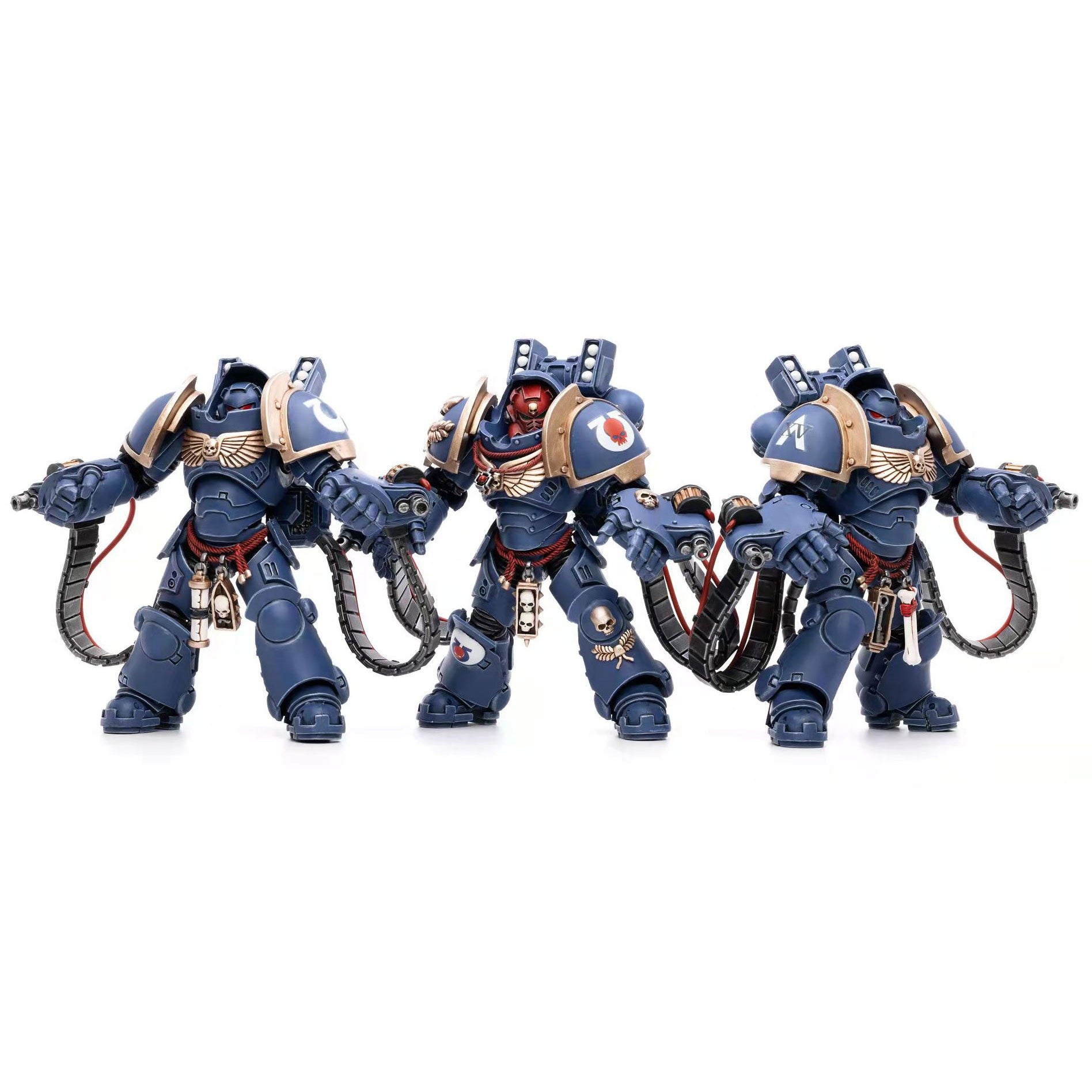 Warhammer 40k: Ultramarines Aggressors 3-Pack - 12 cm-Actionfiguren-JoyToy-Mighty Underground