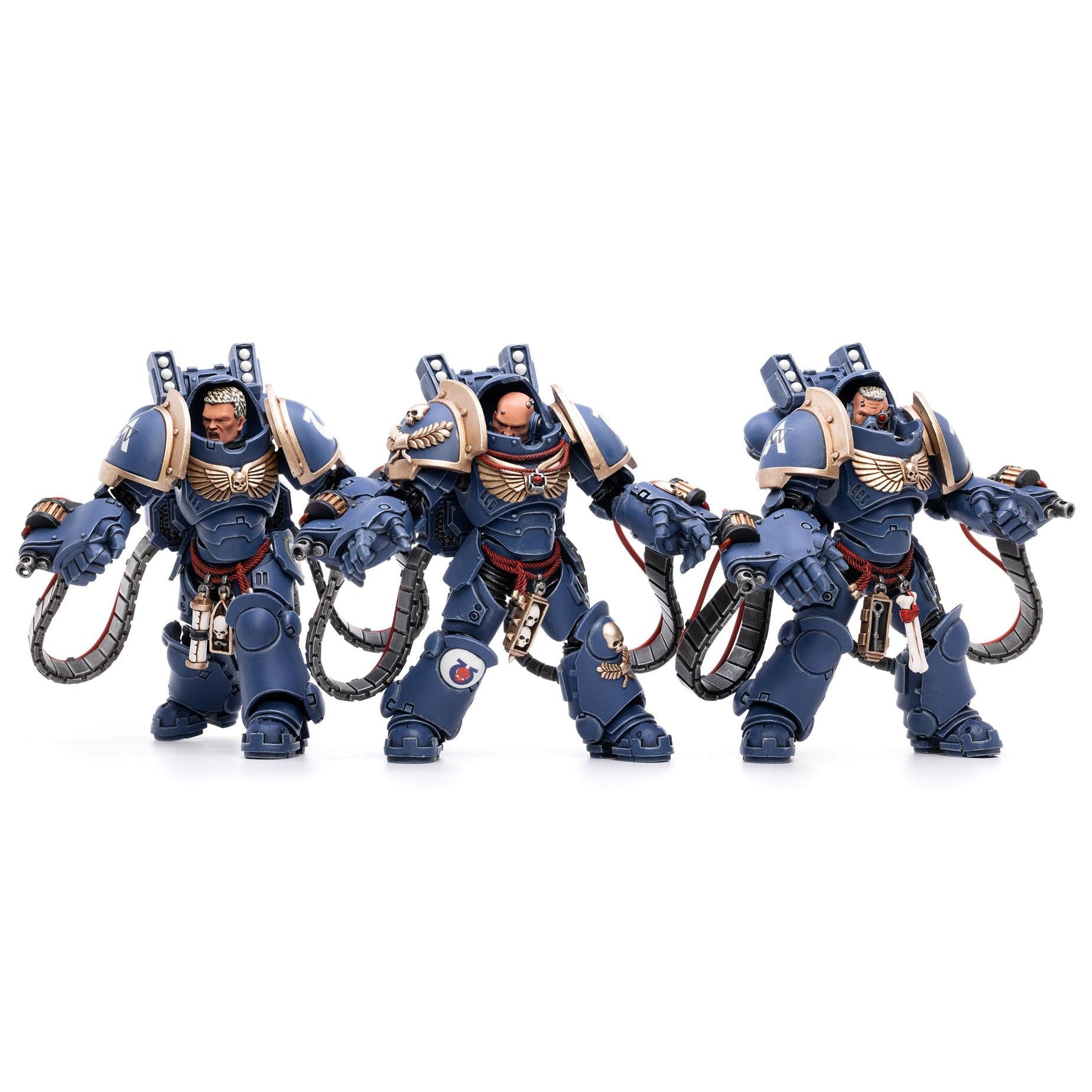 Warhammer 40k: Ultramarines Aggressors 3-Pack - 12 cm-Actionfiguren-JoyToy-Mighty Underground