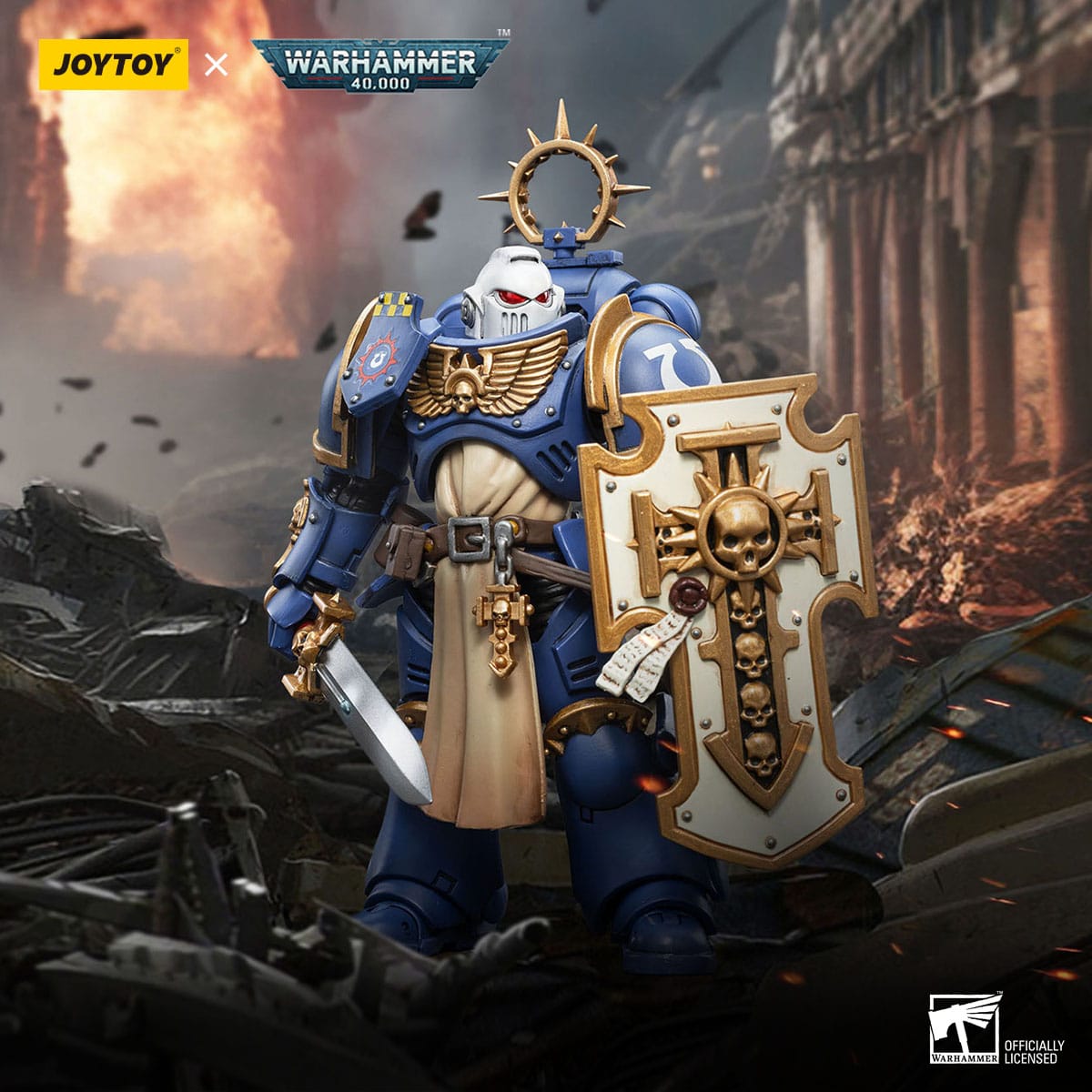 Warhammer 40k: Ultramarines Bladeguard Veteran 2 - 12 cm-Actionfiguren-JoyToy-Mighty Underground