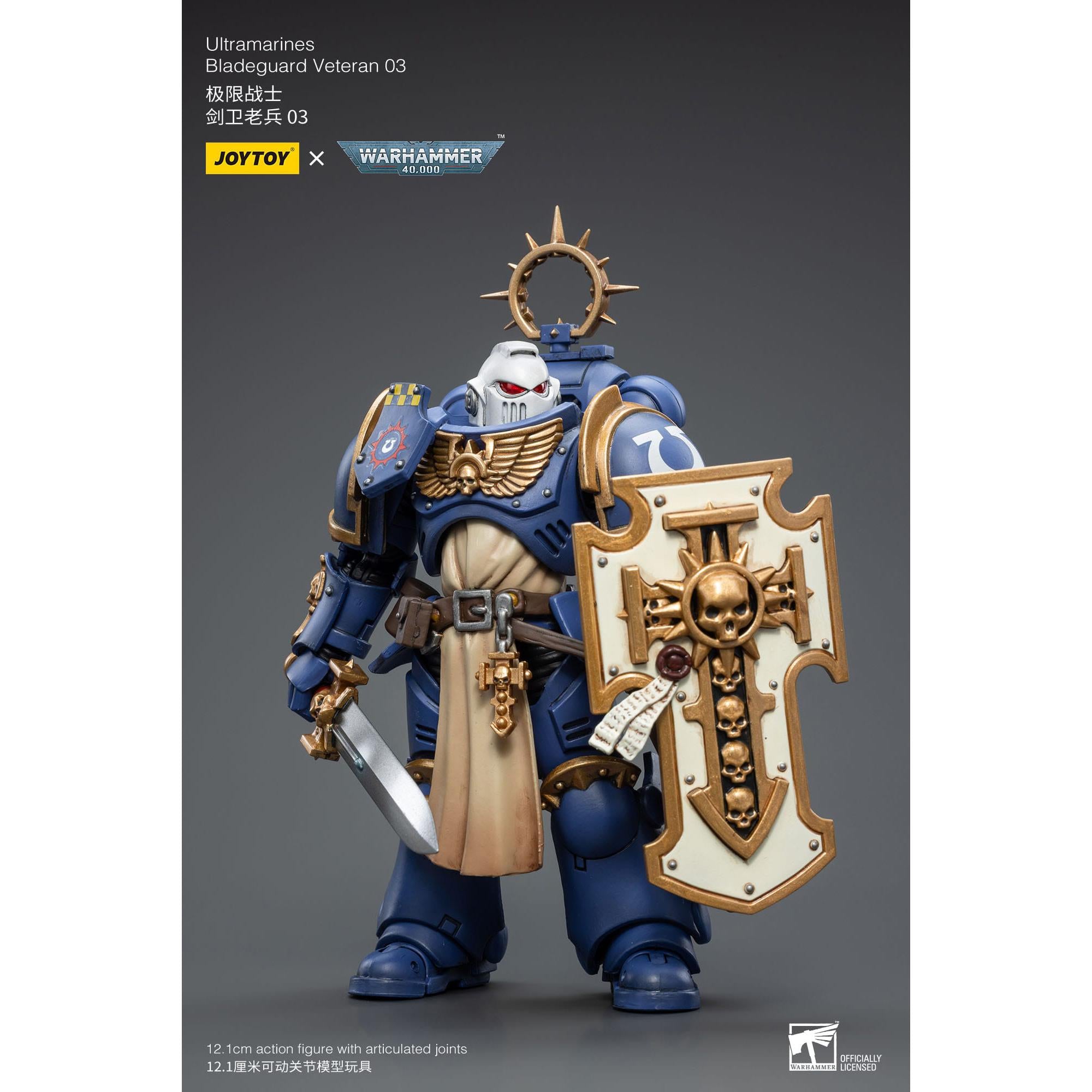 Warhammer 40k: Ultramarines Bladeguard Veteran 2 - 12 cm-Actionfiguren-JoyToy-Mighty Underground