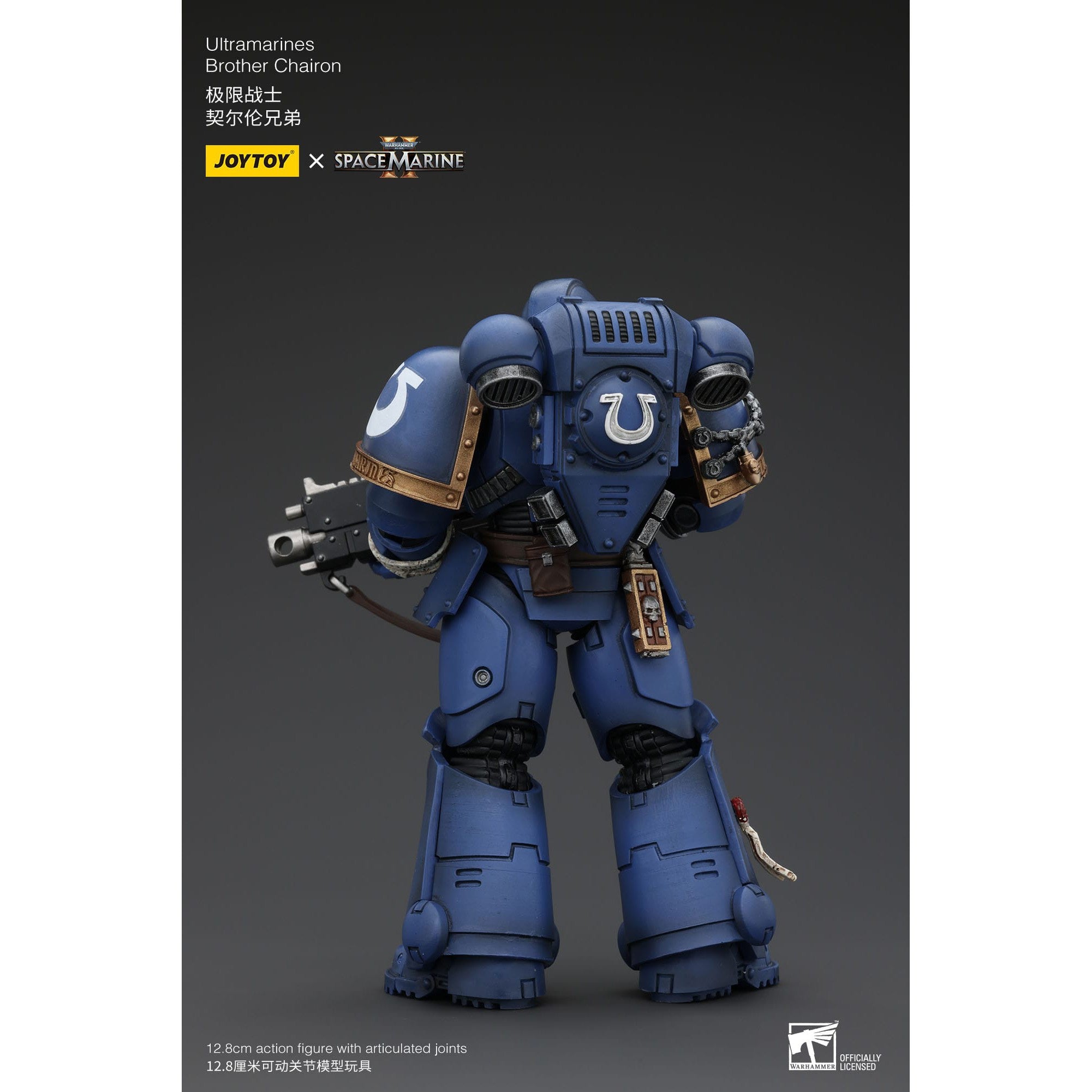 Warhammer 40k: Uitramarines Brother Chairon (Space Marine II)-Actionfiguren-JoyToy-Mighty Underground