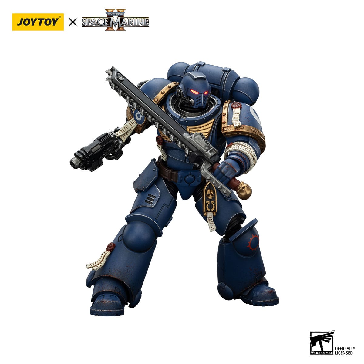 Warhammer 40k: Ultramarines Brother Chairon (Space Marine II) [Collectors Edition]-Actionfiguren-JoyToy-Mighty Underground