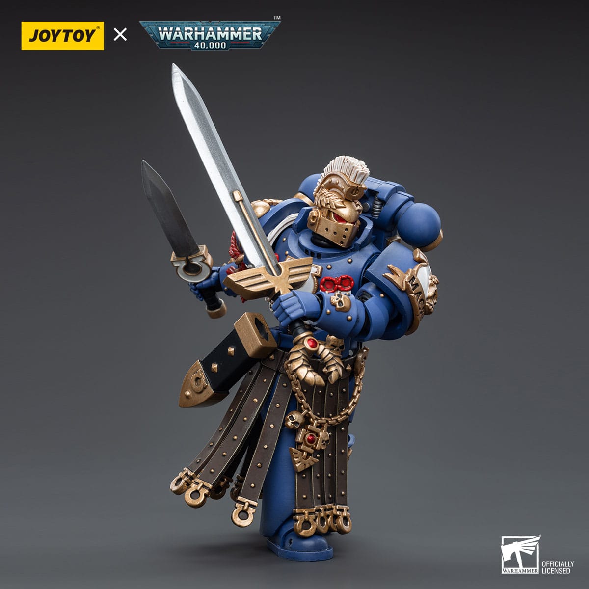 Warhammer 40k: Ultramarines Honour Guard Chapter Champion - 12 cm-Actionfiguren-JoyToy-Mighty Underground