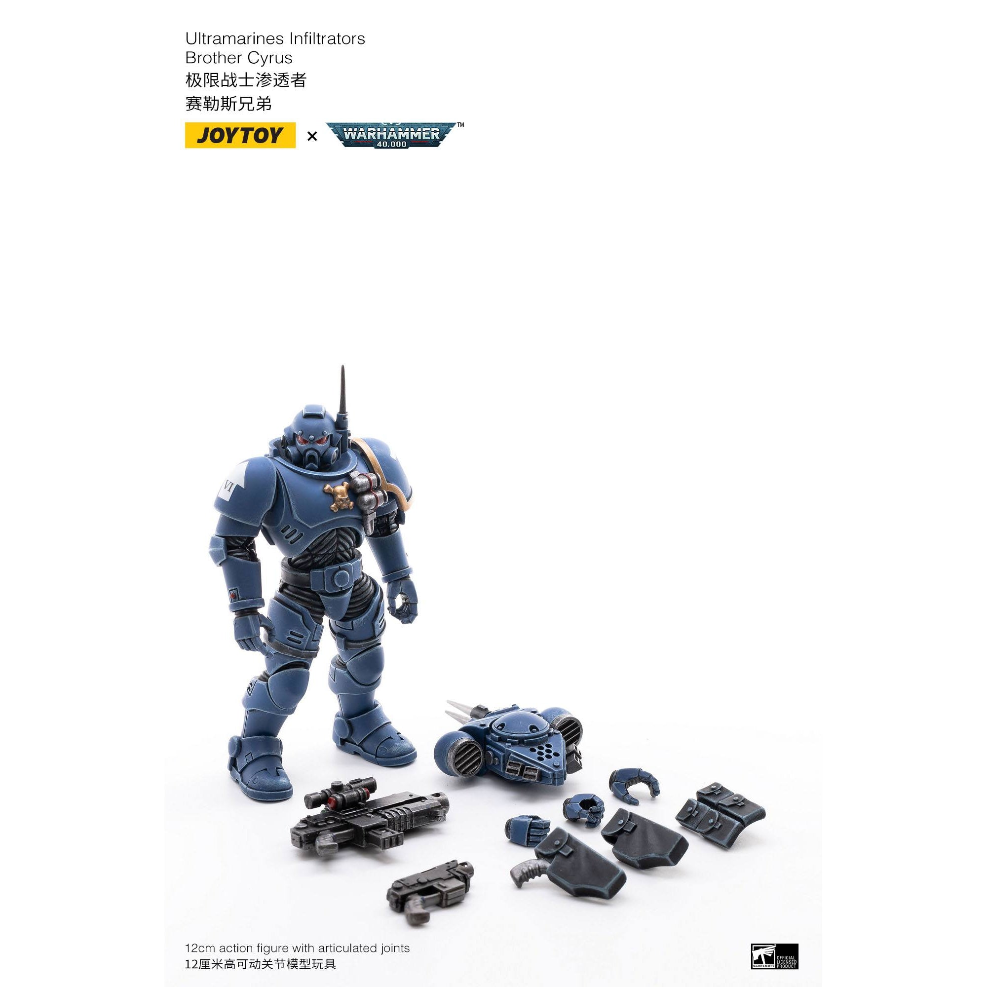 Warhammer 40k: Ultramarines Infiltrators - 12 cm-Actionfiguren-JoyToy-Mighty Underground