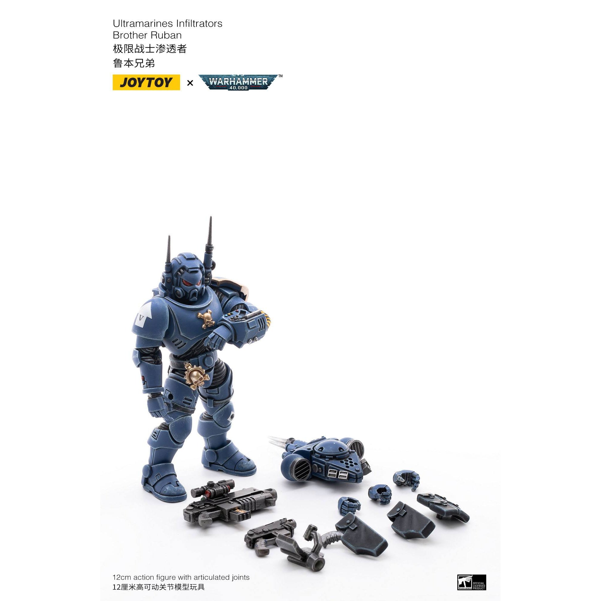 Warhammer 40k: Ultramarines Infiltrators - 12 cm-Actionfiguren-JoyToy-Mighty Underground