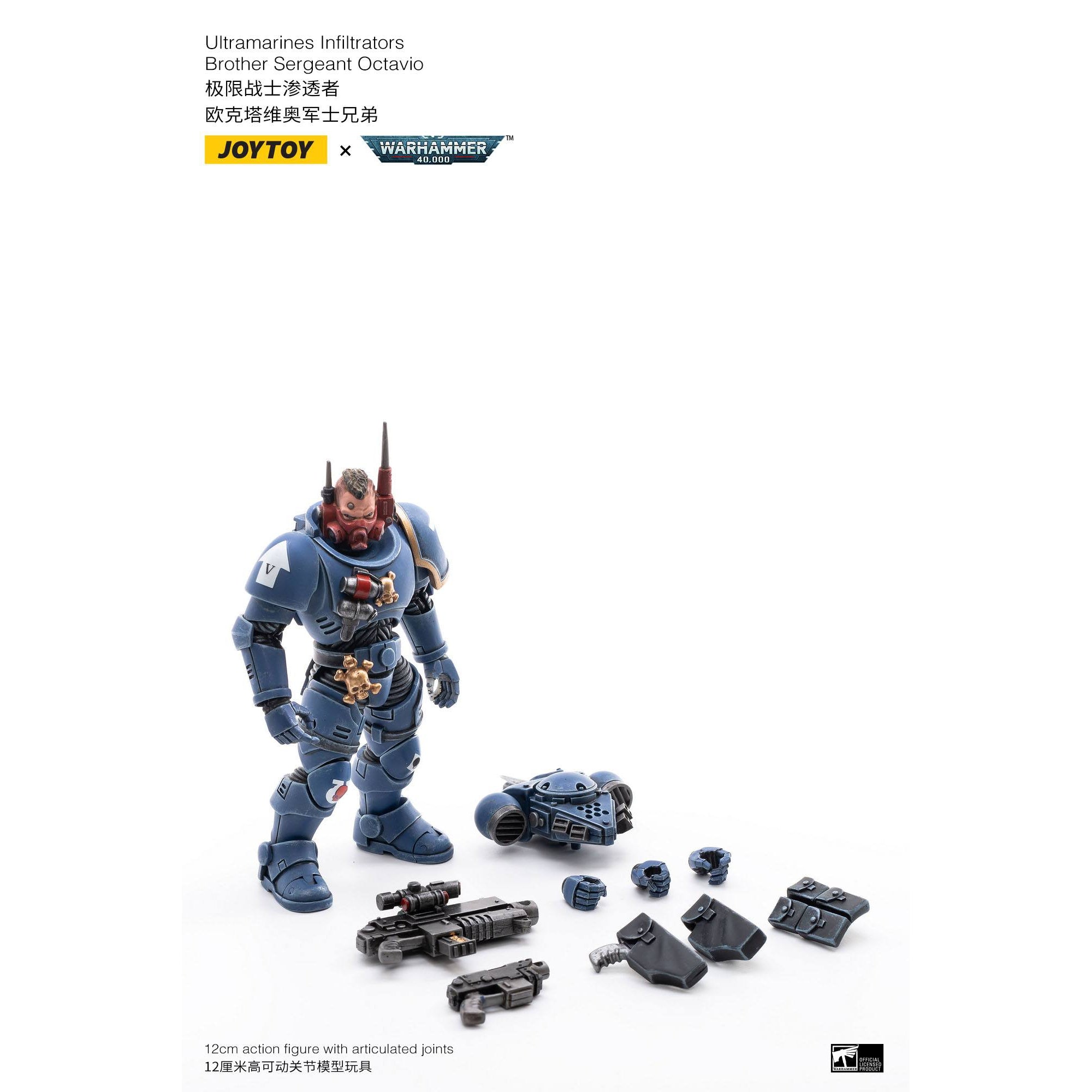 Warhammer 40k: Ultramarines Infiltrators - 12 cm-Actionfiguren-JoyToy-Mighty Underground