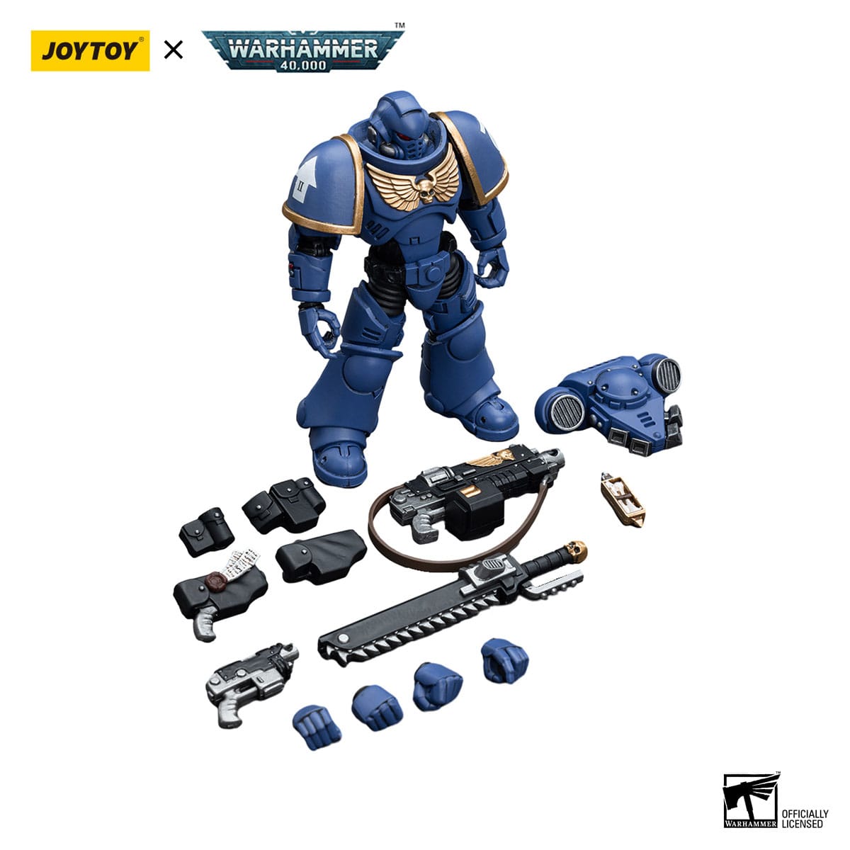 Warhammer 40k: Ultramarines Intercessors - 12 cm-Actionfiguren-JoyToy-Mighty Underground