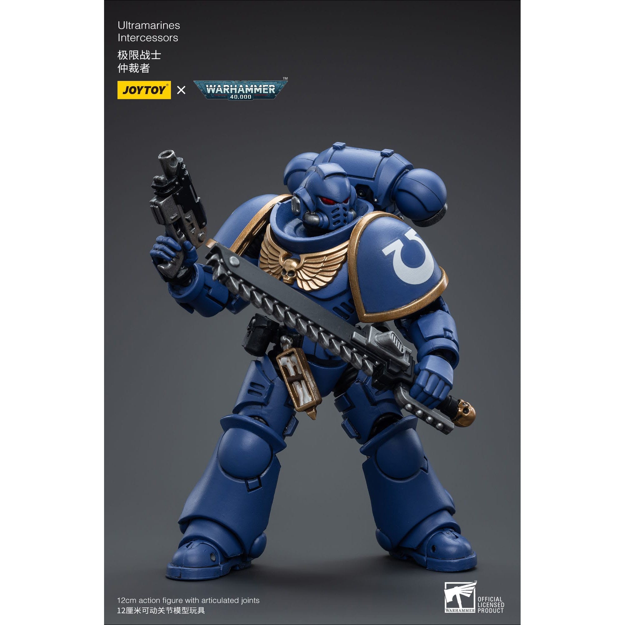 Warhammer 40k: Ultramarines Intercessors - 12 cm-Actionfiguren-JoyToy-Mighty Underground