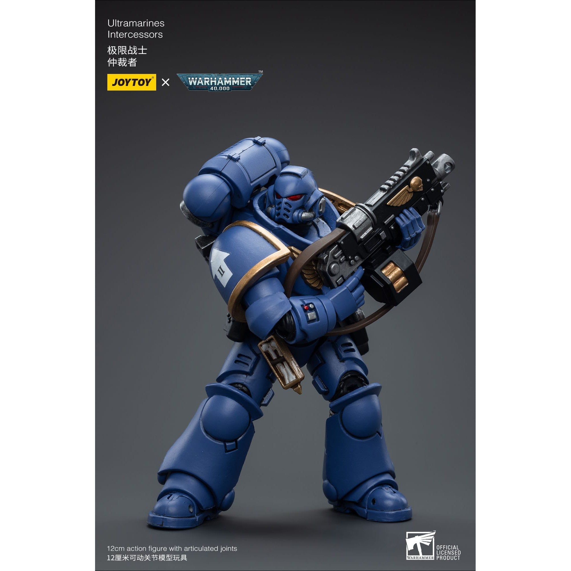 Warhammer 40k: Ultramarines Intercessors - 12 cm-Actionfiguren-JoyToy-Mighty Underground