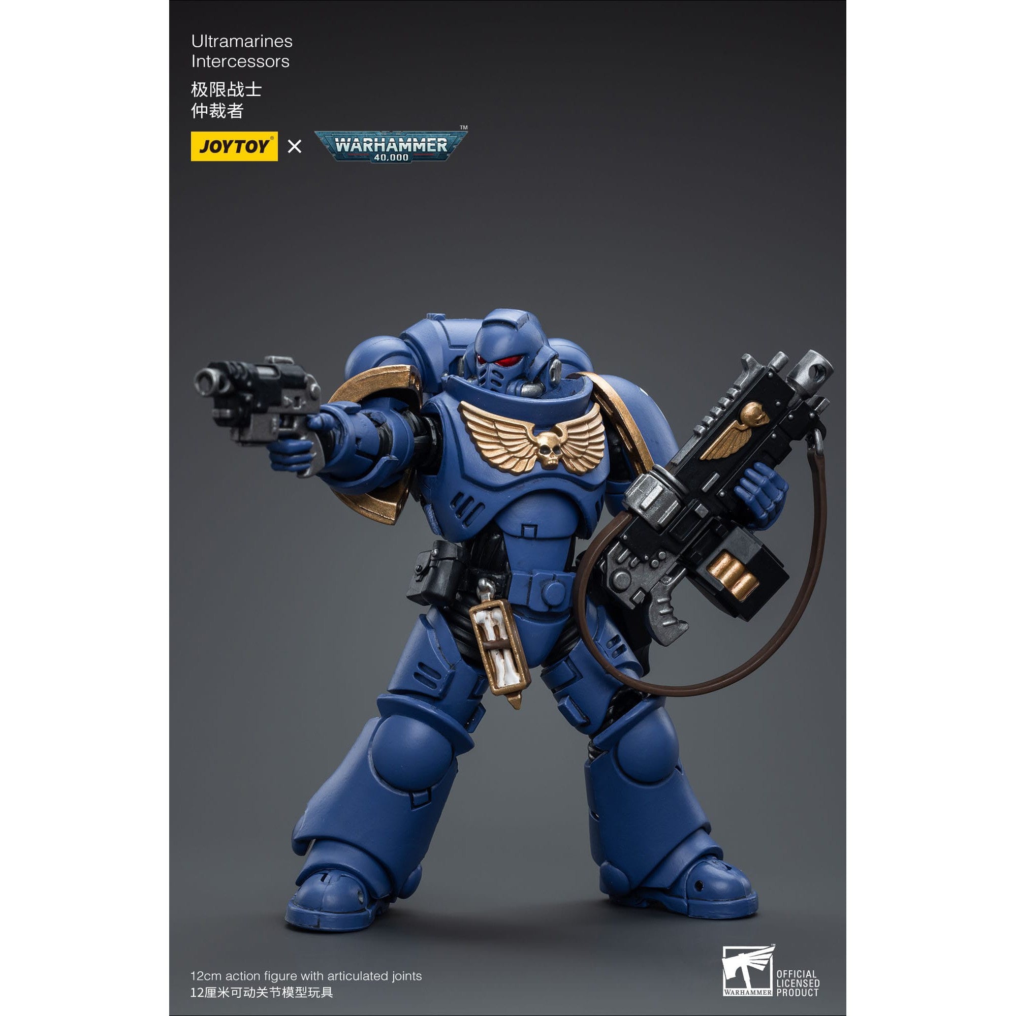 Warhammer 40k: Ultramarines Intercessors - 12 cm-Actionfiguren-JoyToy-Mighty Underground