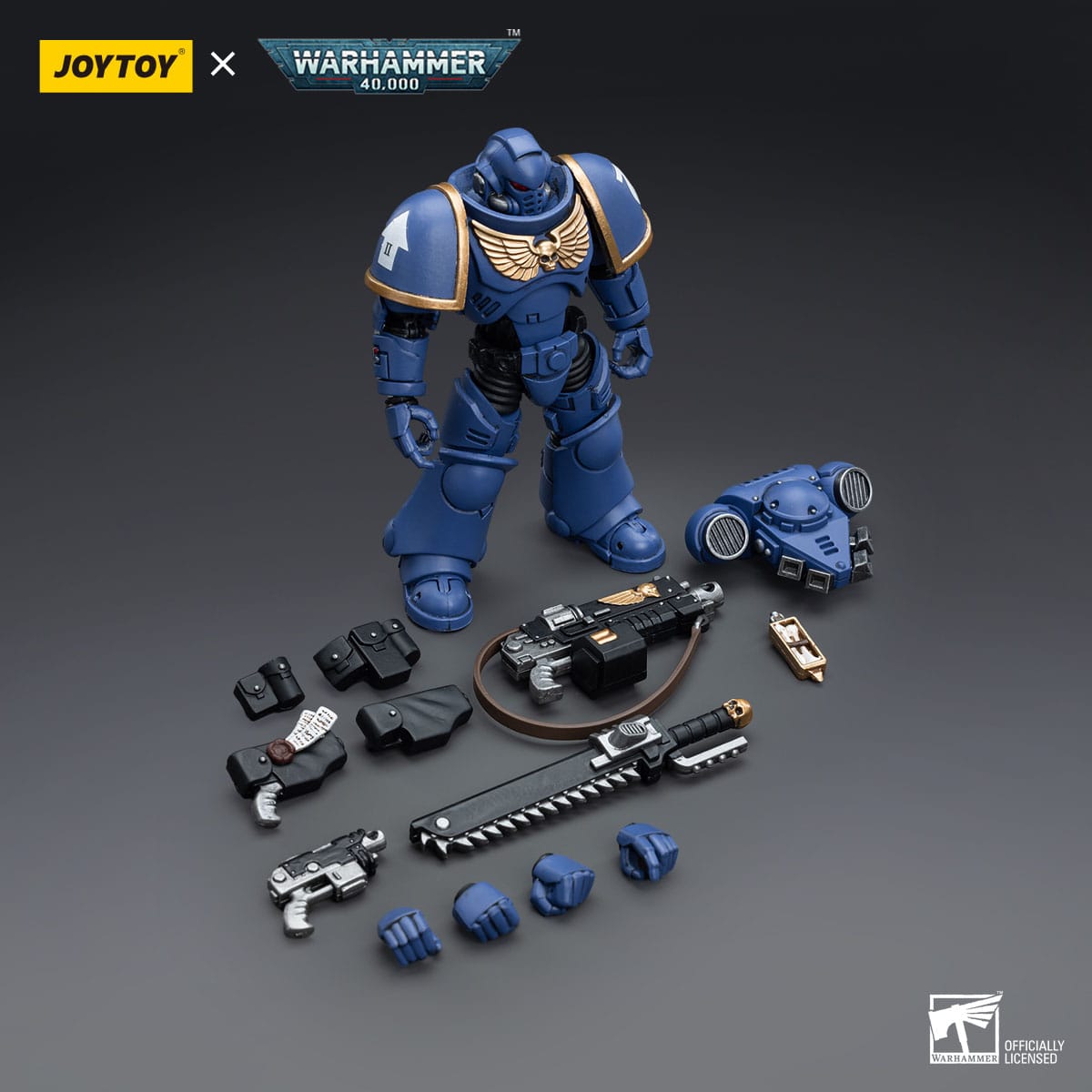 Warhammer 40k: Ultramarines Intercessors - 12 cm-Actionfiguren-JoyToy-Mighty Underground