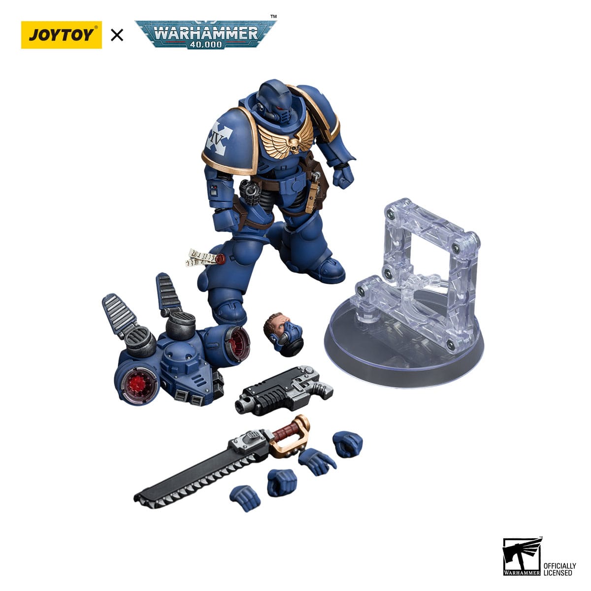 Warhammer 40k: Ultramarines Jump Pack Intercessor 1-Actionfiguren-JoyToy-Mighty Underground