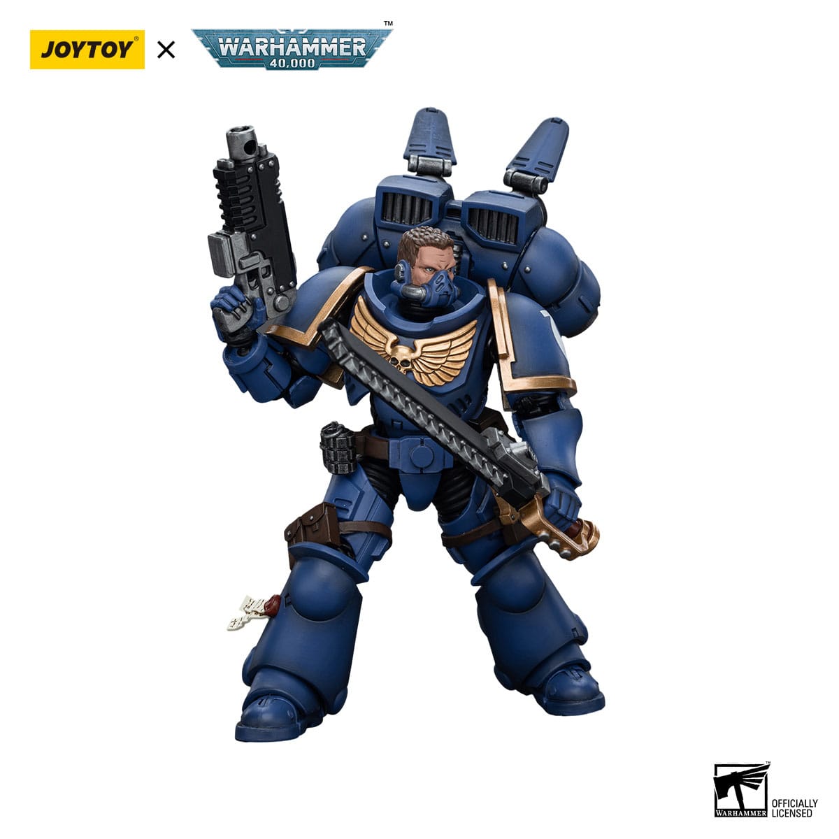 Warhammer 40k: Ultramarines Jump Pack Intercessor 1-Actionfiguren-JoyToy-Mighty Underground