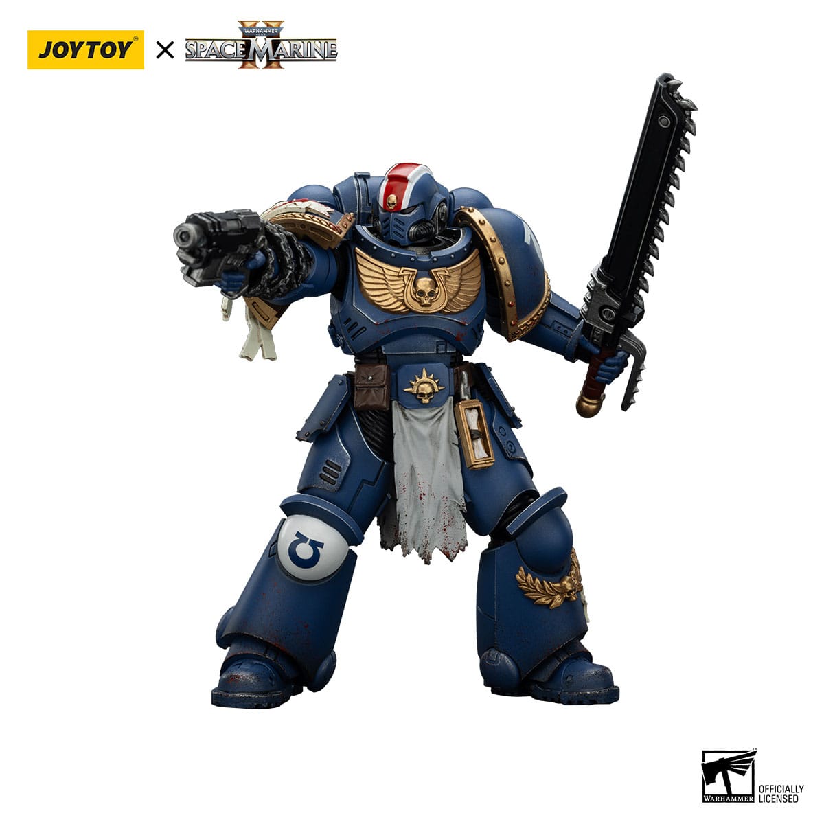 Warhammer 40k: Ultramarines Lieutenant Titus (Space Marine II) [Collectors Edition]-Actionfiguren-JoyToy-Mighty Underground