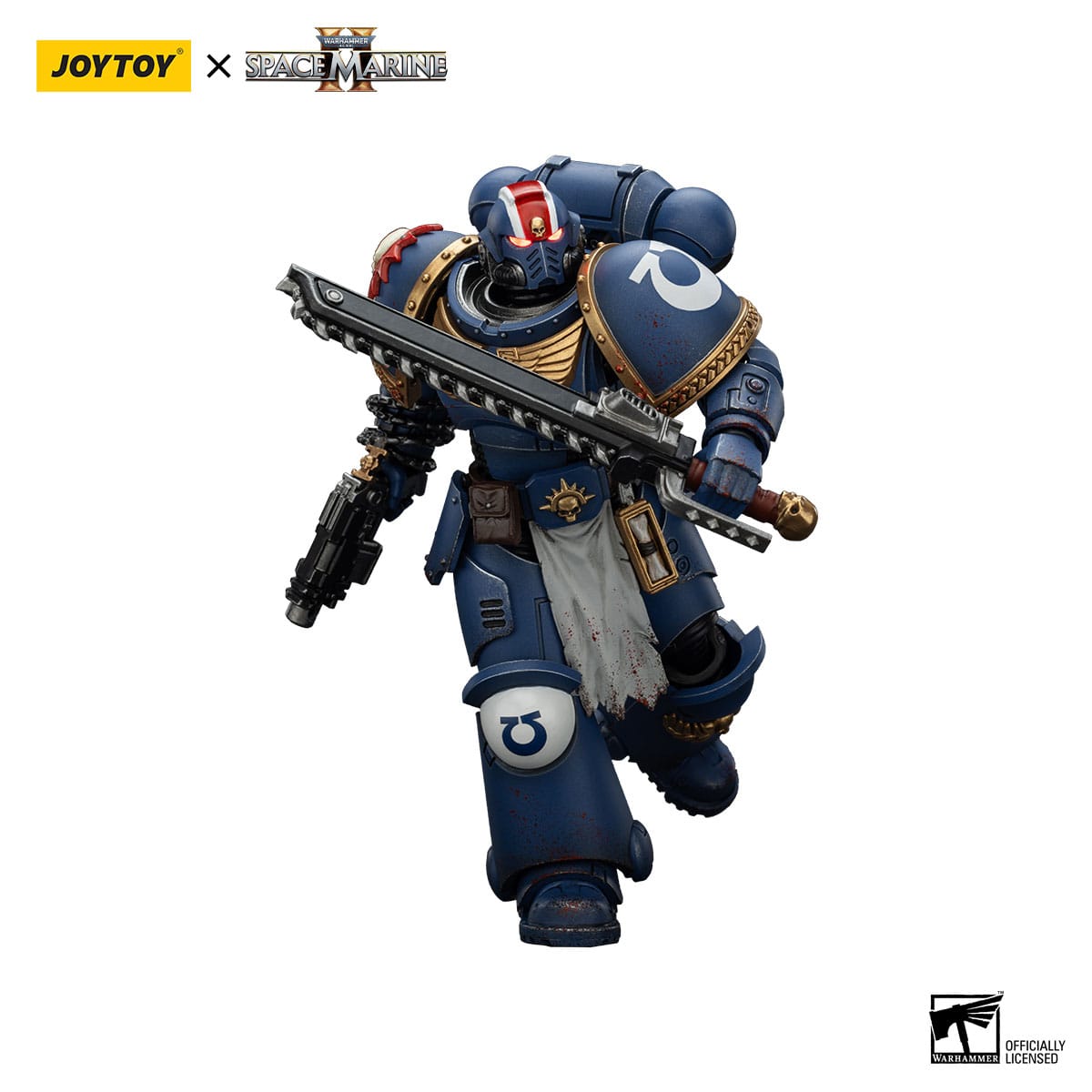 Warhammer 40k: Ultramarines Lieutenant Titus (Space Marine II) [Collectors Edition]-Actionfiguren-JoyToy-Mighty Underground