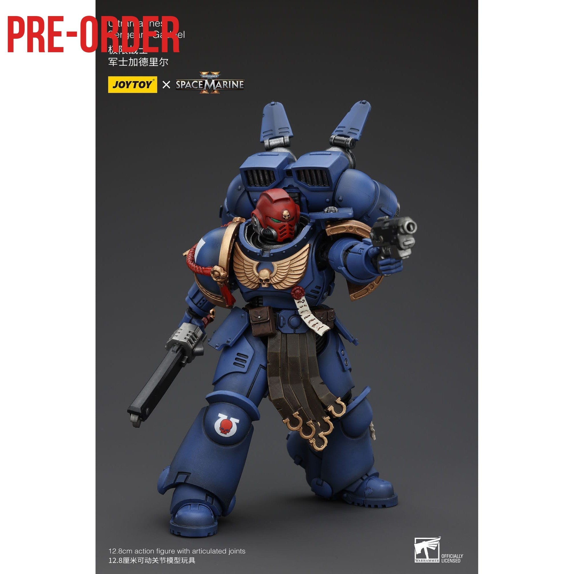 Warhammer 40k: Uitramarines Sergeant Gadriel (Space Marine II)-Actionfiguren-JoyToy-Mighty Underground