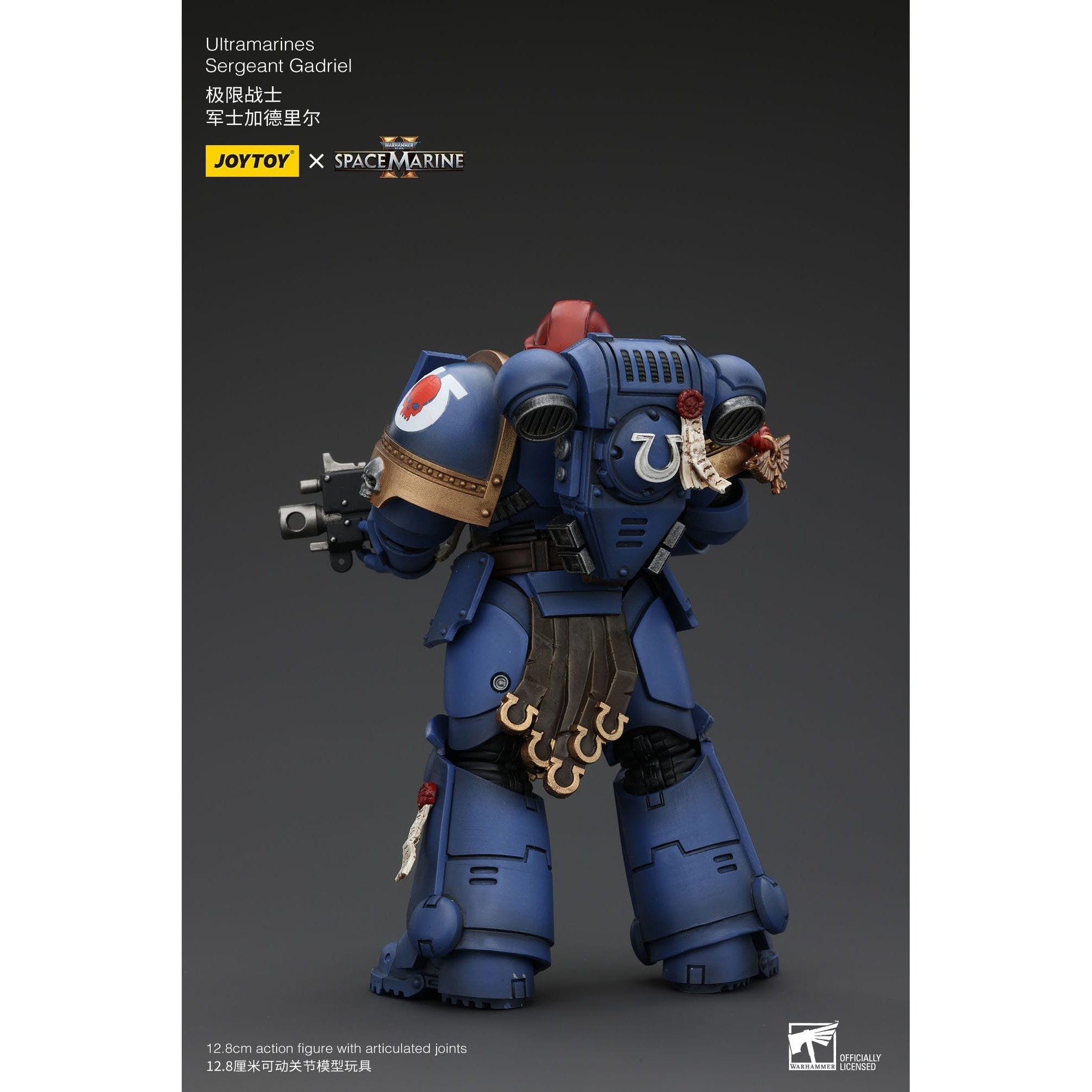 Warhammer 40k: Uitramarines Sergeant Gadriel (Space Marine II)-Actionfiguren-JoyToy-Mighty Underground