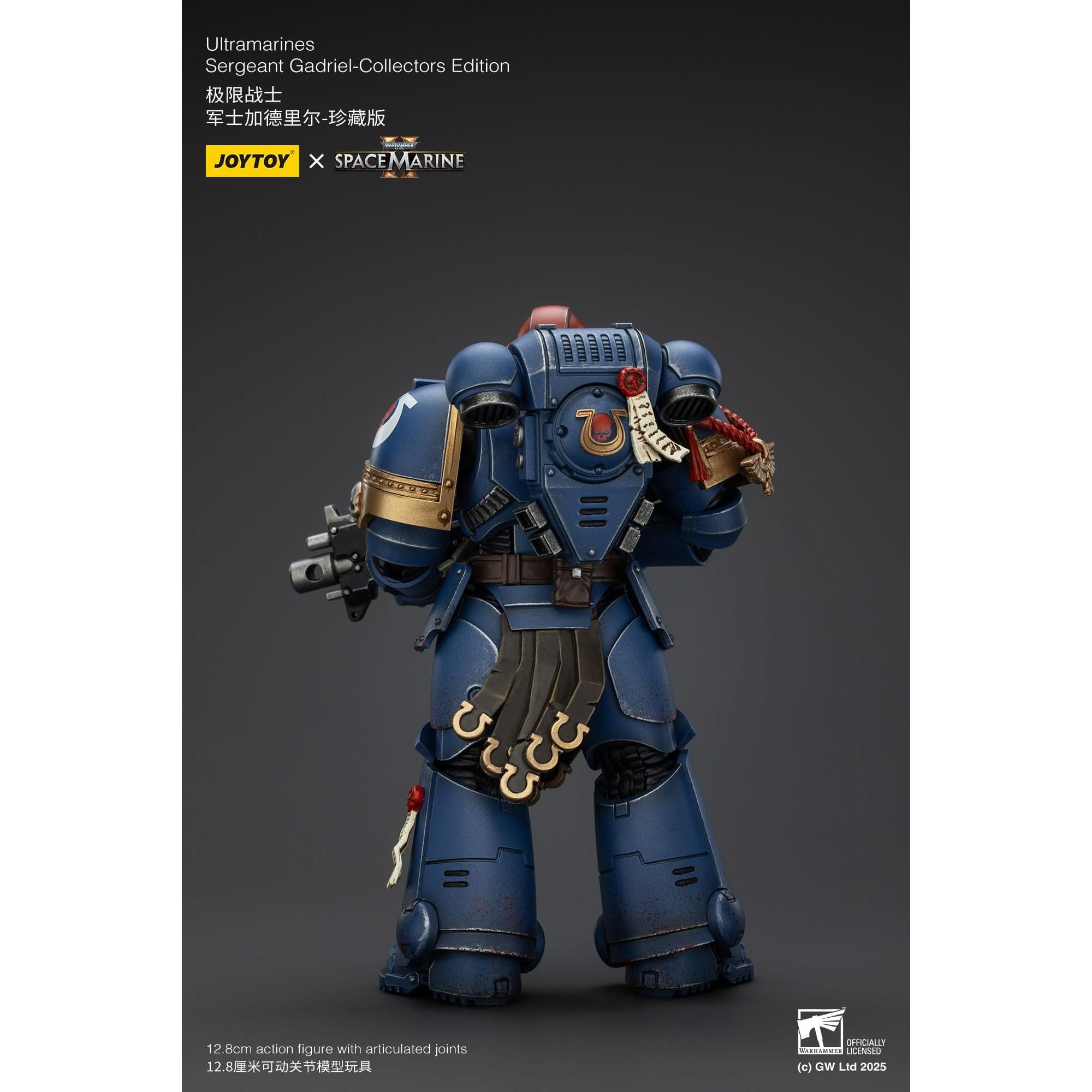 Warhammer 40k: Ultramarines Sergeant Gadriel (Space Marine II) [Collectors Edition]-Actionfiguren-JoyToy-Mighty Underground