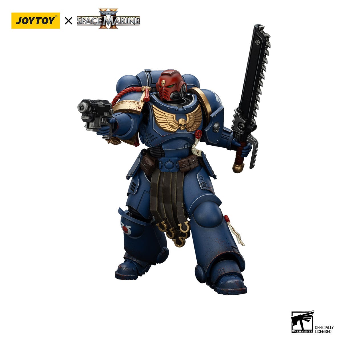 Warhammer 40k: Ultramarines Sergeant Gadriel (Space Marine II) [Collectors Edition]-Actionfiguren-JoyToy-Mighty Underground