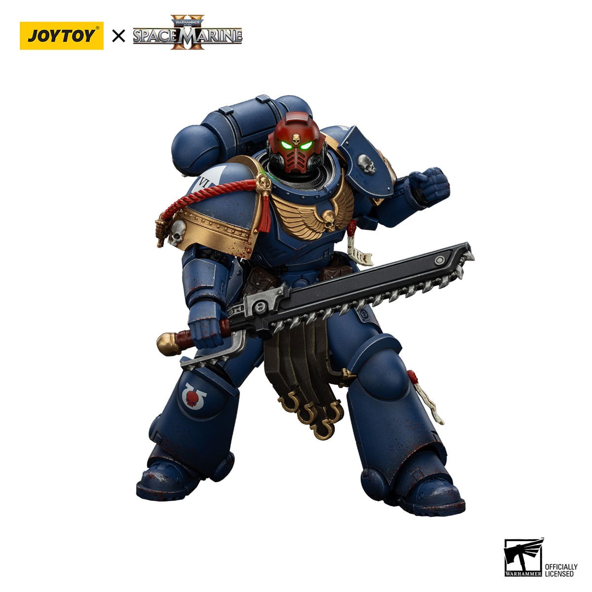 Warhammer 40k: Ultramarines Sergeant Gadriel (Space Marine II) [Collectors Edition]-Actionfiguren-JoyToy-Mighty Underground