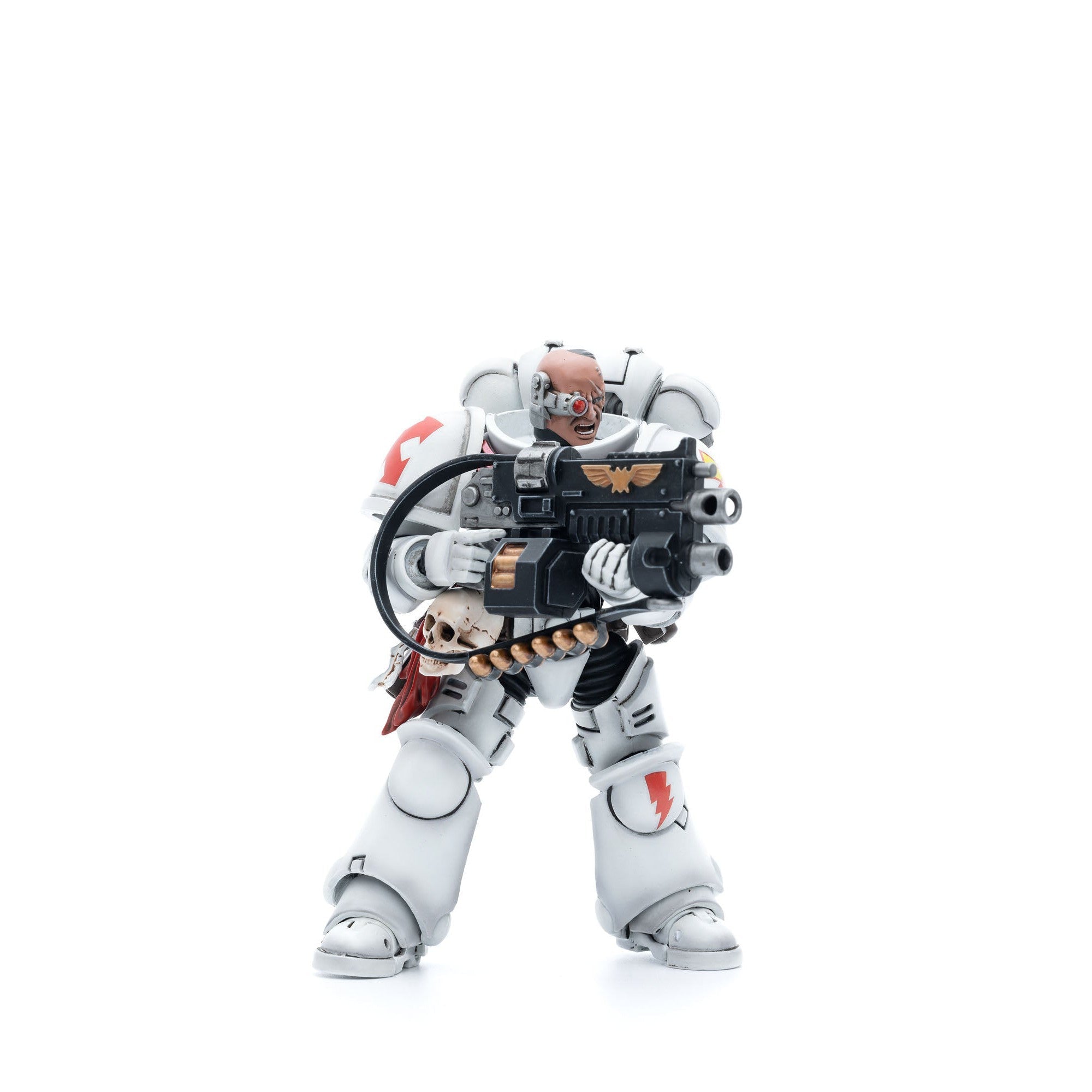 Warhammer 40k: White Scars Assault Intercessor Brother Batjargal - 12 cm-Actionfiguren-JoyToy-Mighty Underground