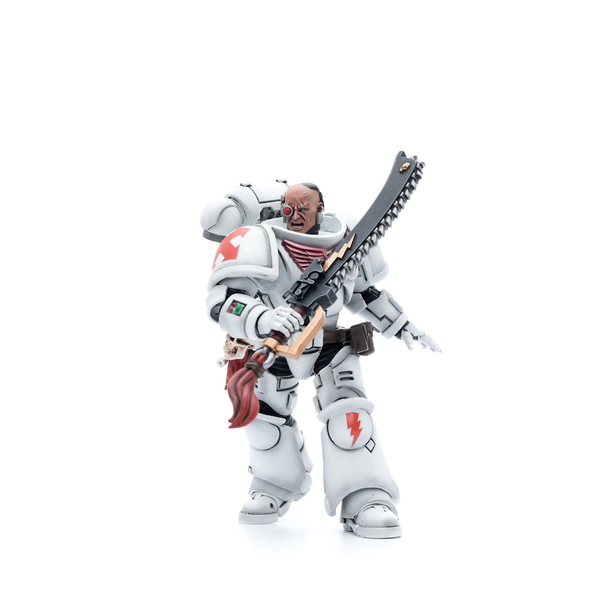 Warhammer 40k: White Scars Assault Intercessor Brother Batjargal - 12 cm-Actionfiguren-JoyToy-Mighty Underground