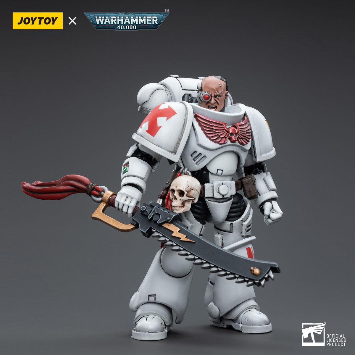 Warhammer 40k: White Scars Assault Intercessor Brother Batjargal - 12 cm-Actionfiguren-JoyToy-Mighty Underground