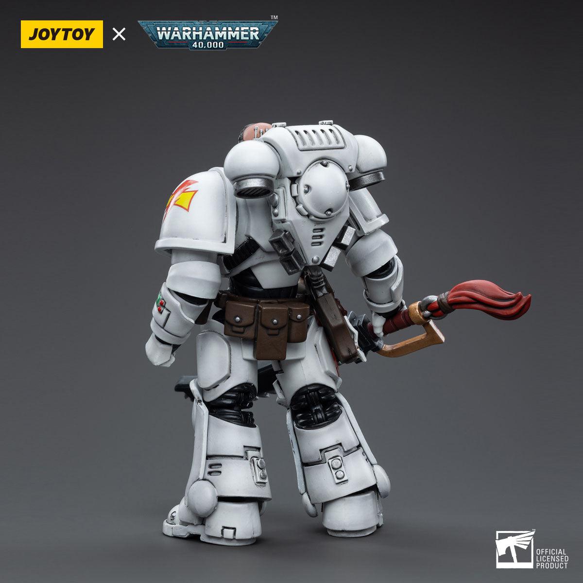 Warhammer 40k: White Scars Assault Intercessor Brother Batjargal - 12 cm-Actionfiguren-JoyToy-Mighty Underground