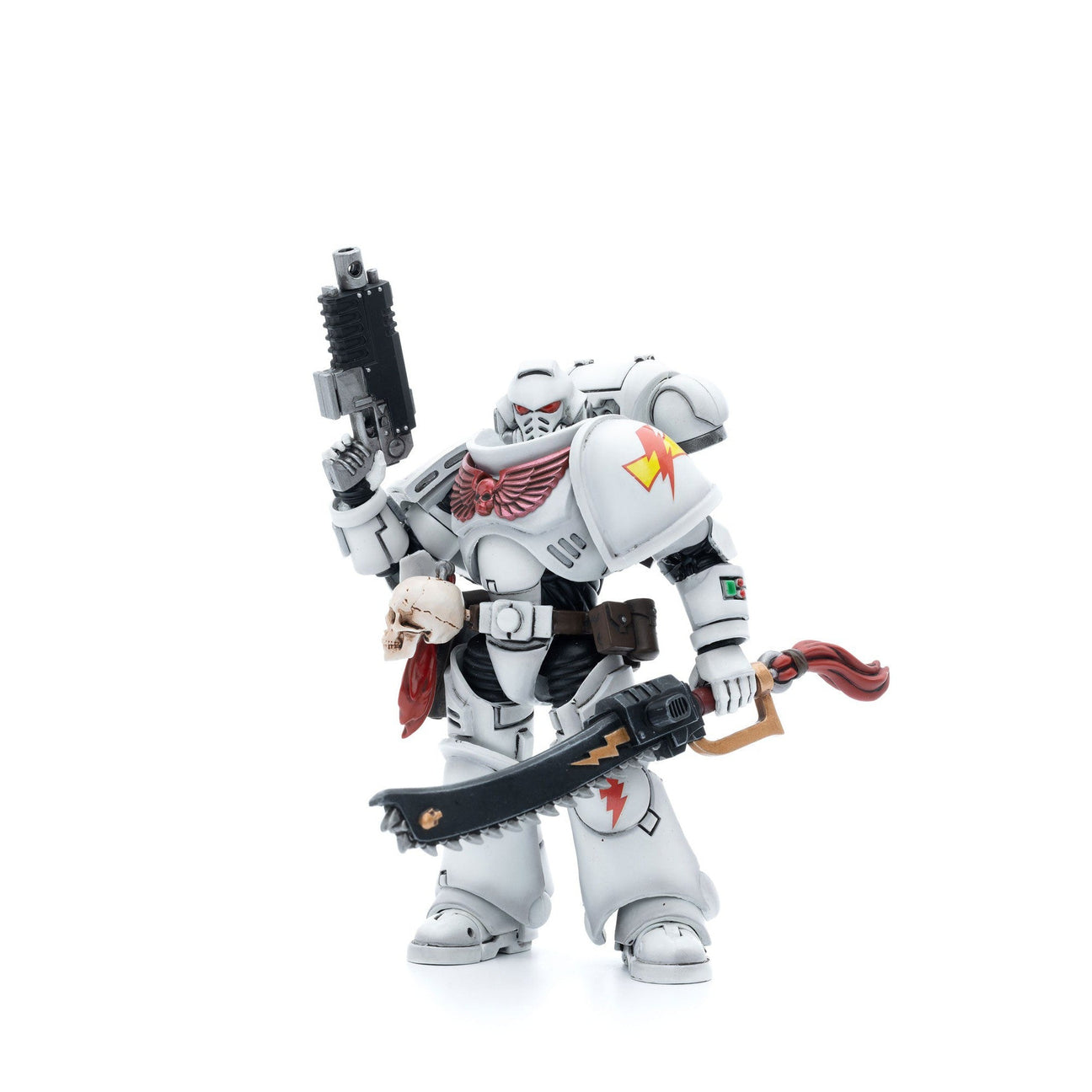 Warhammer 40k: White Scars Assault Intercessor Brother Batjargal - 12 cm-Actionfiguren-JoyToy-Mighty Underground
