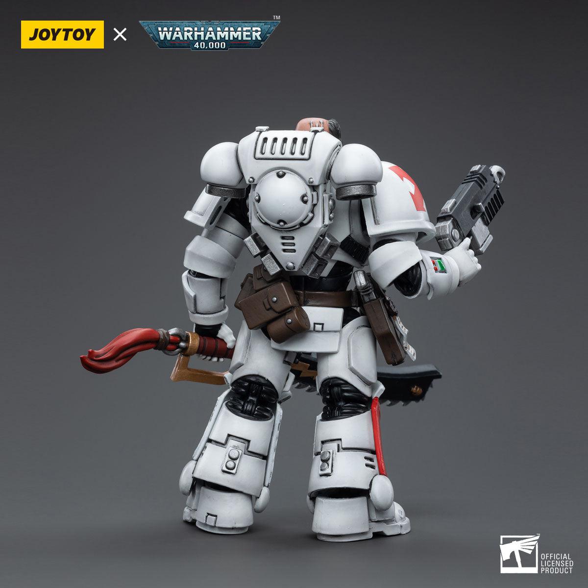 Warhammer 40k: White Scars Assault Intercessor Sergeant Tsendbaatar - 12 cm-Actionfiguren-JoyToy-Mighty Underground