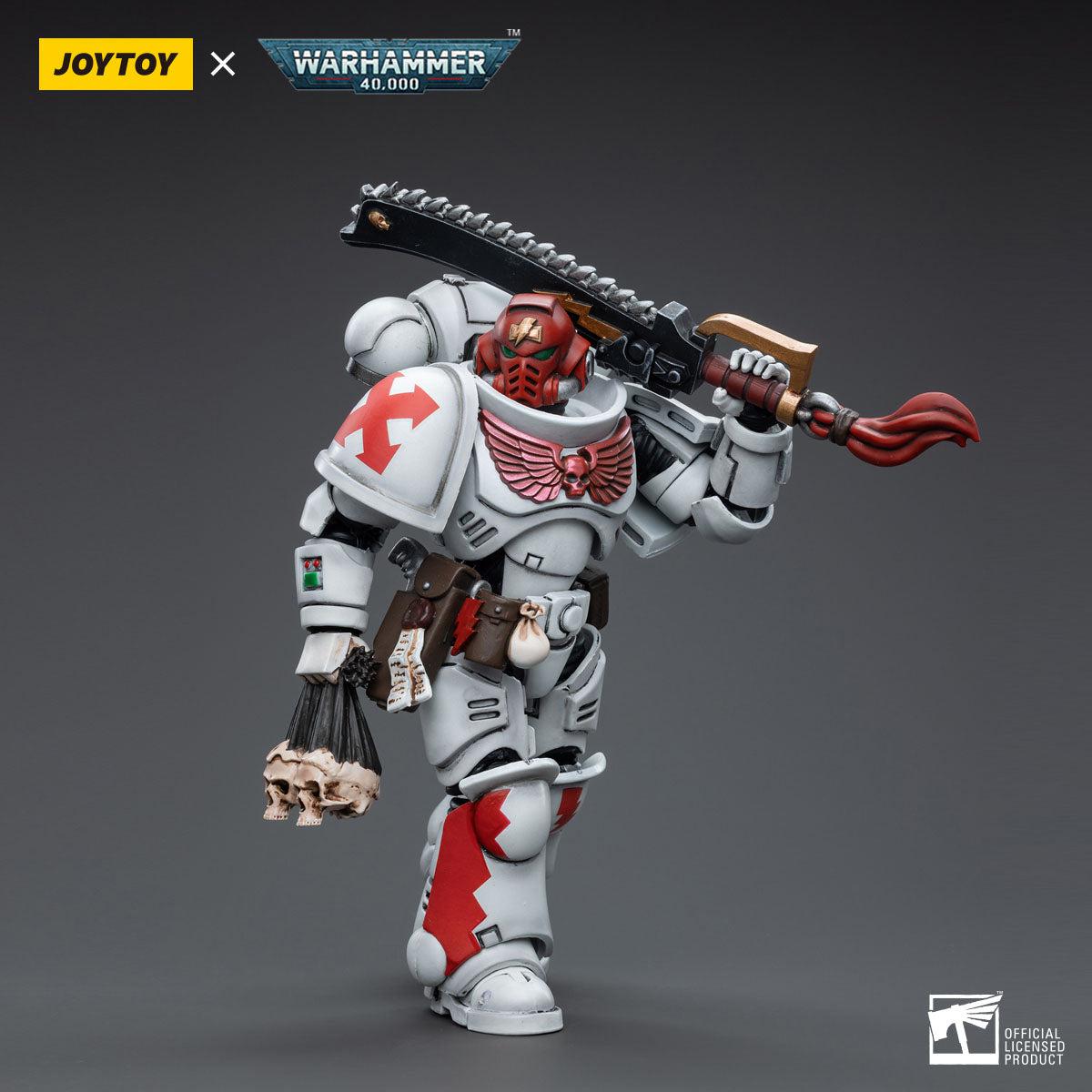 Warhammer 40k: White Scars Assault Intercessor Sergeant Tsendbaatar - 12 cm-Actionfiguren-JoyToy-Mighty Underground