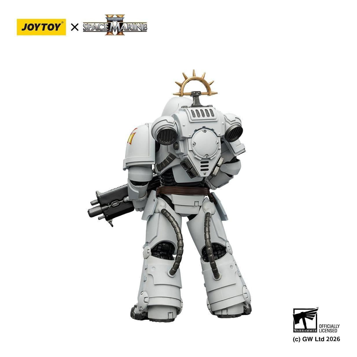 Warhammer 40k: White Scars Heavy Intercessor (Game Edition, Spacemarine 2)-Actionfiguren-JoyToy-Mighty Underground
