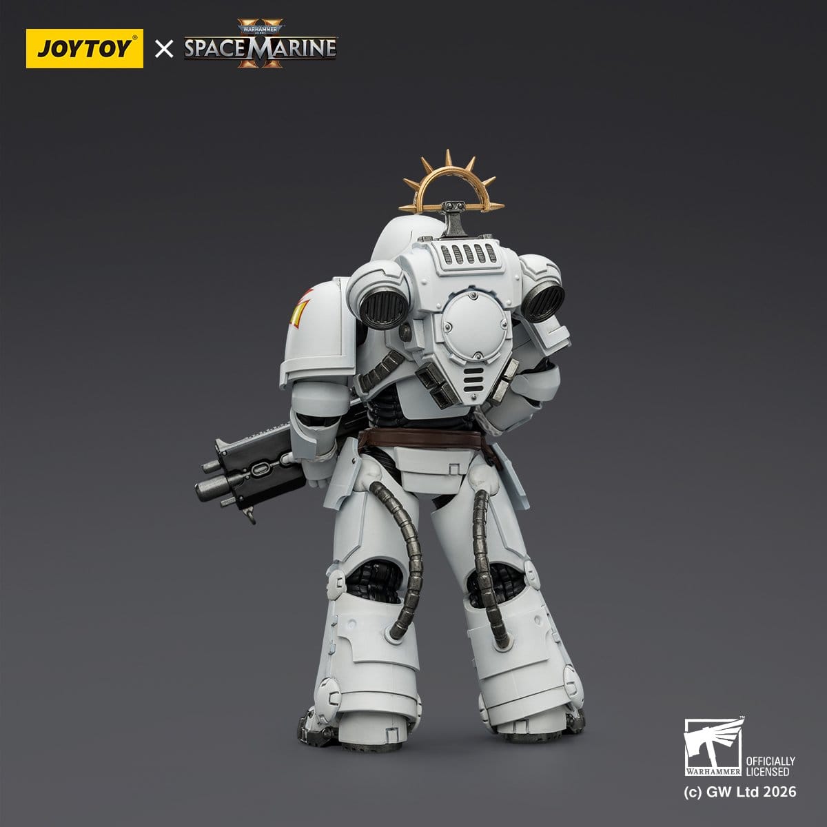 Warhammer 40k: White Scars Heavy Intercessor (Game Edition, Spacemarine 2)-Actionfiguren-JoyToy-Mighty Underground