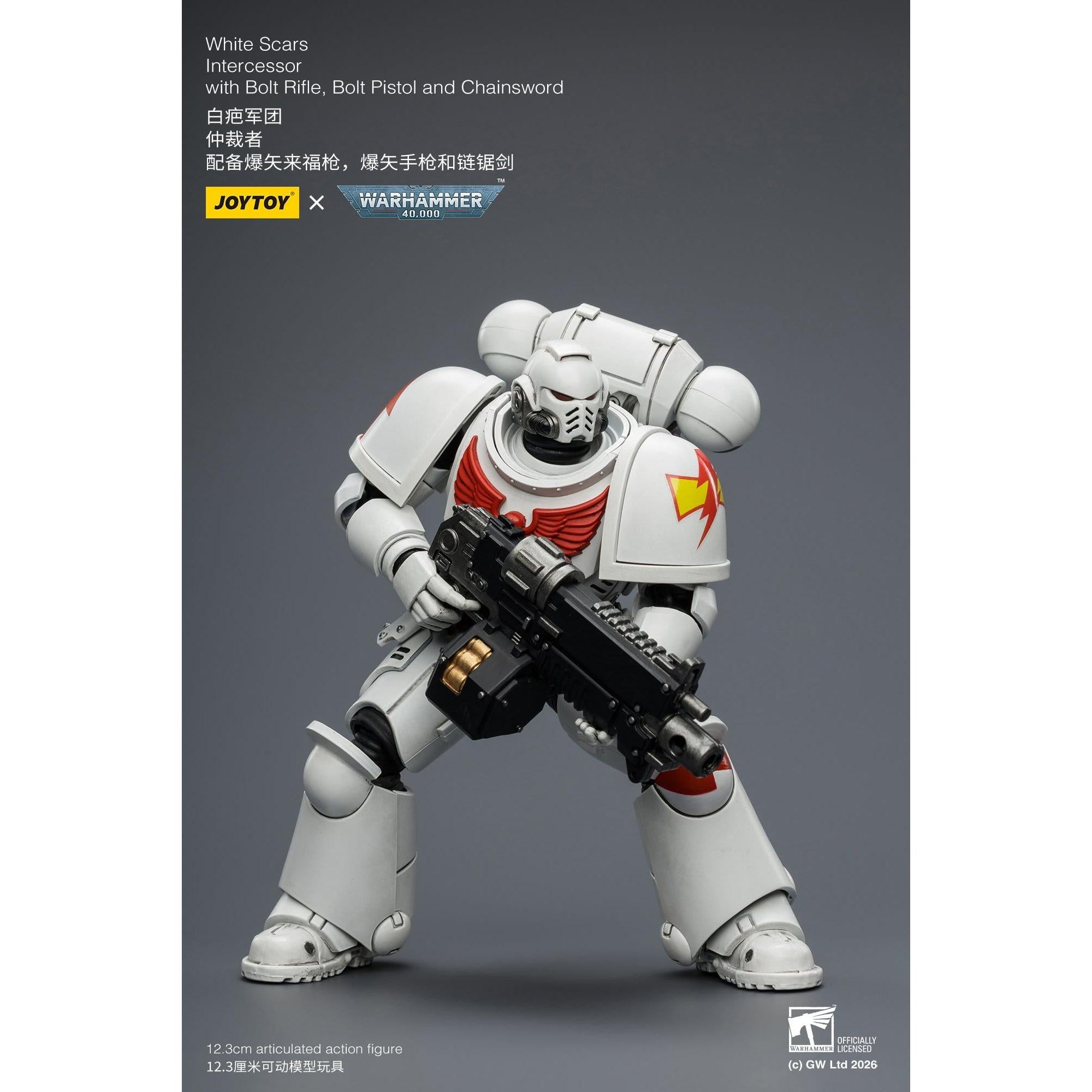 Warhammer 40k: White Scars Intercessor-Actionfiguren-JoyToy-Mighty Underground