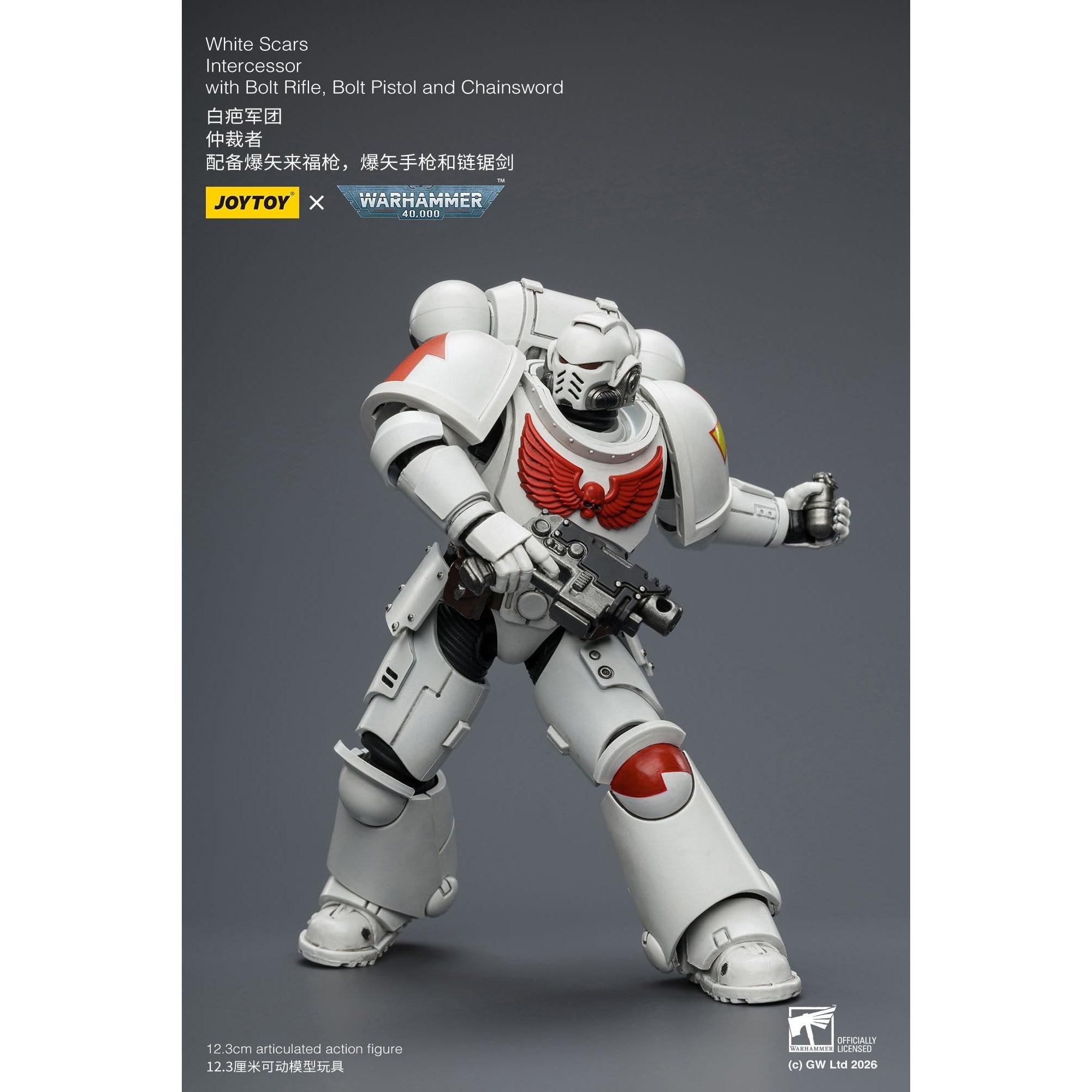 Warhammer 40k: White Scars Intercessor-Actionfiguren-JoyToy-Mighty Underground