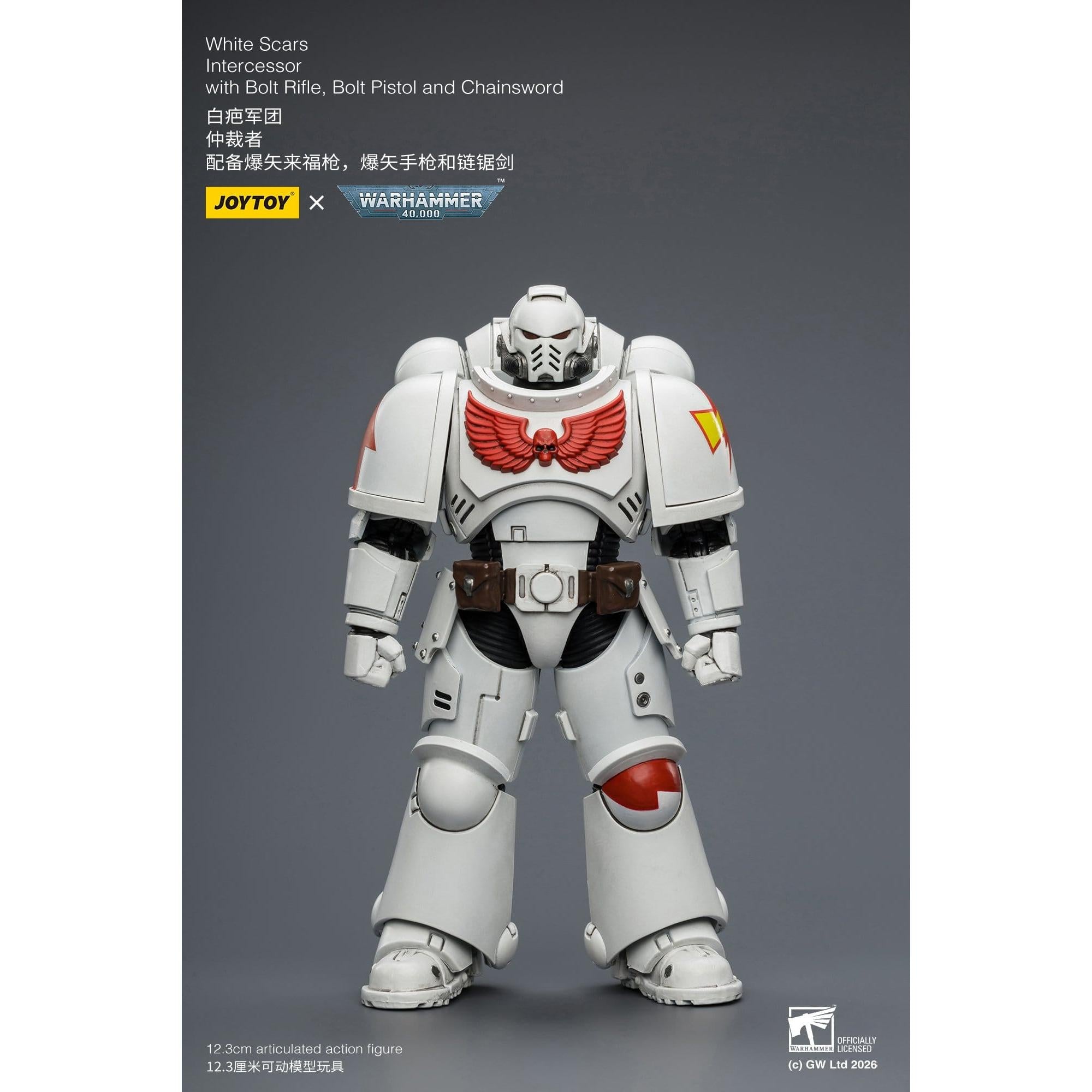 Warhammer 40k: White Scars Intercessor-Actionfiguren-JoyToy-Mighty Underground