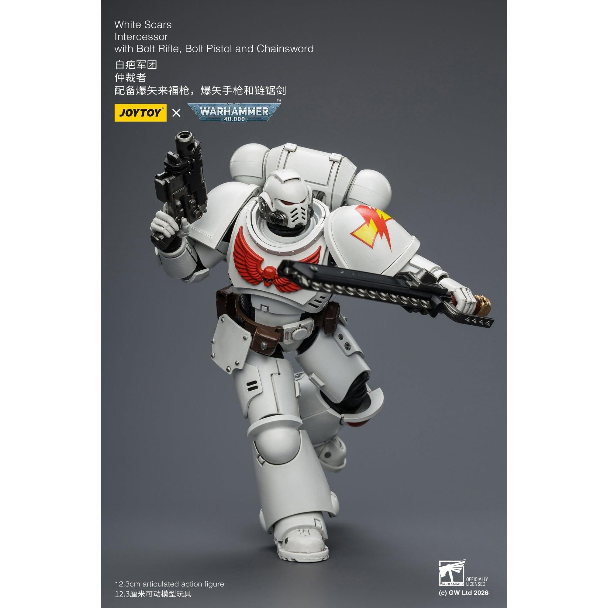 Warhammer 40k: White Scars Intercessor-Actionfiguren-JoyToy-Mighty Underground