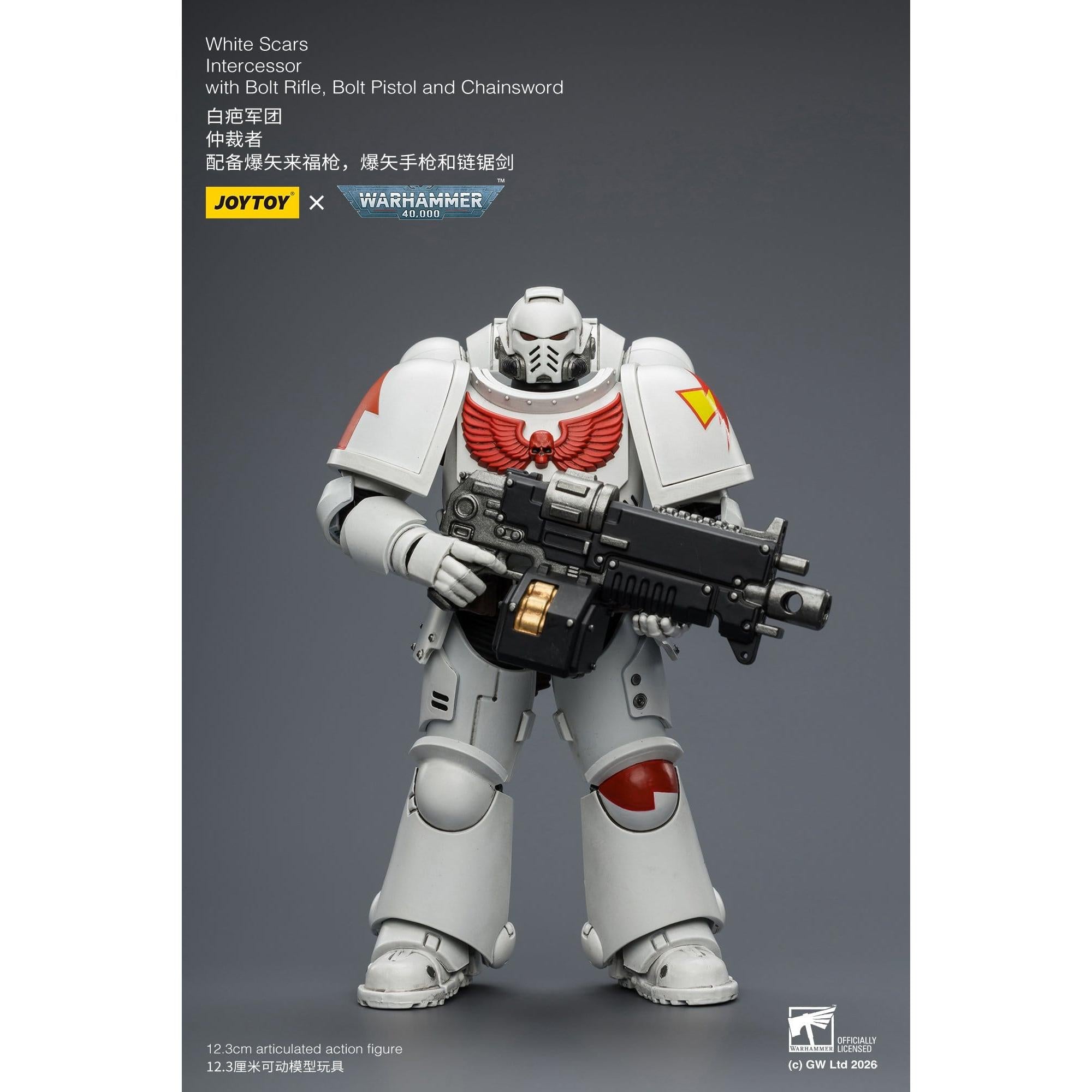 Warhammer 40k: White Scars Intercessor-Actionfiguren-JoyToy-Mighty Underground