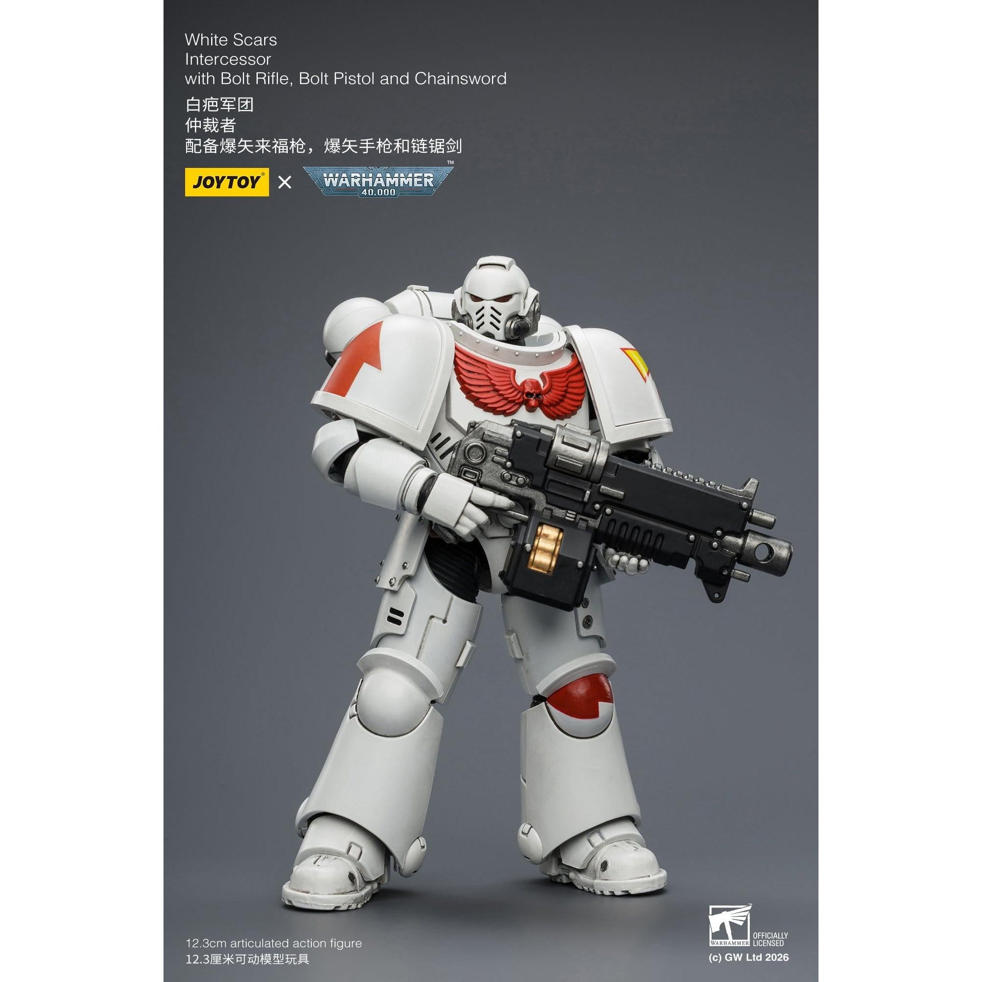 Warhammer 40k: White Scars Intercessor-Actionfiguren-JoyToy-Mighty Underground