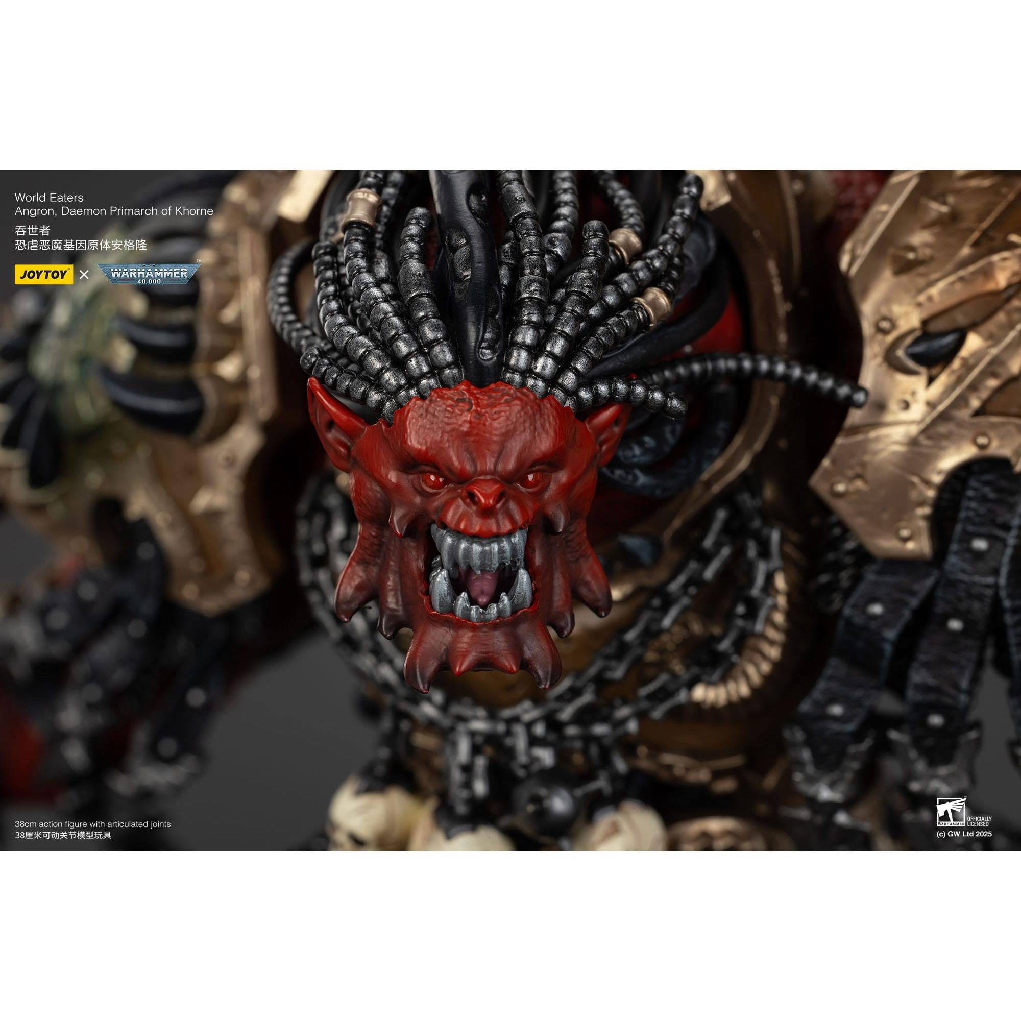 Warhammer 40k: World Eaters Angron Daemon Primarch of Khorne - 48 cm-Actionfiguren-JoyToy-Mighty Underground