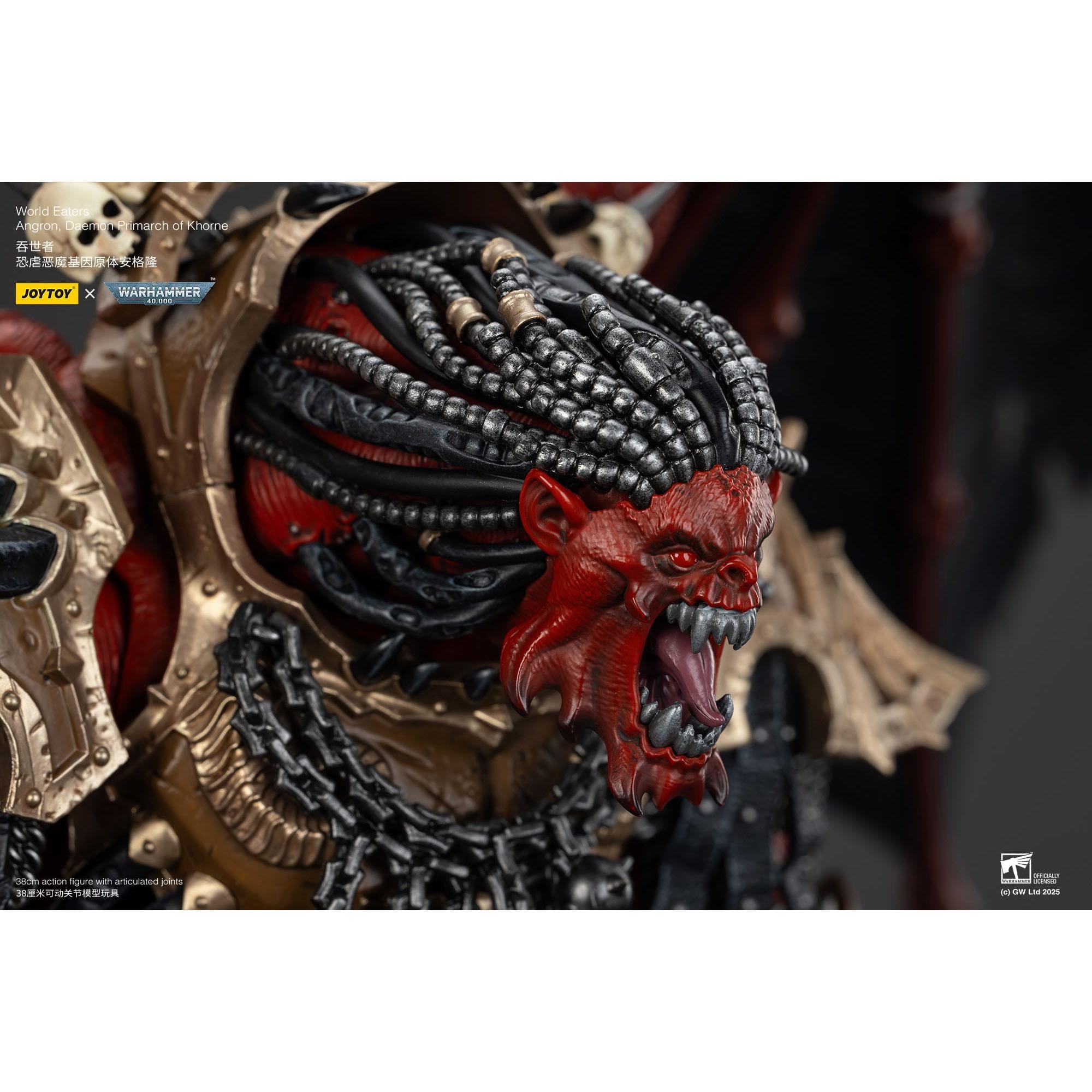 Warhammer 40k: World Eaters Angron Daemon Primarch of Khorne - 48 cm-Actionfiguren-JoyToy-Mighty Underground