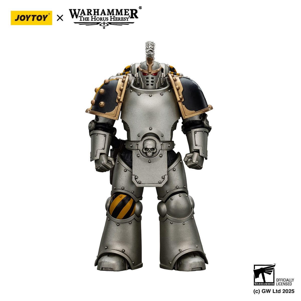 Warhammer 40k: lron Warriors Command Squad Chosen with Legion Standard (The Horus Heresy)-Actionfiguren-JoyToy-Mighty Underground