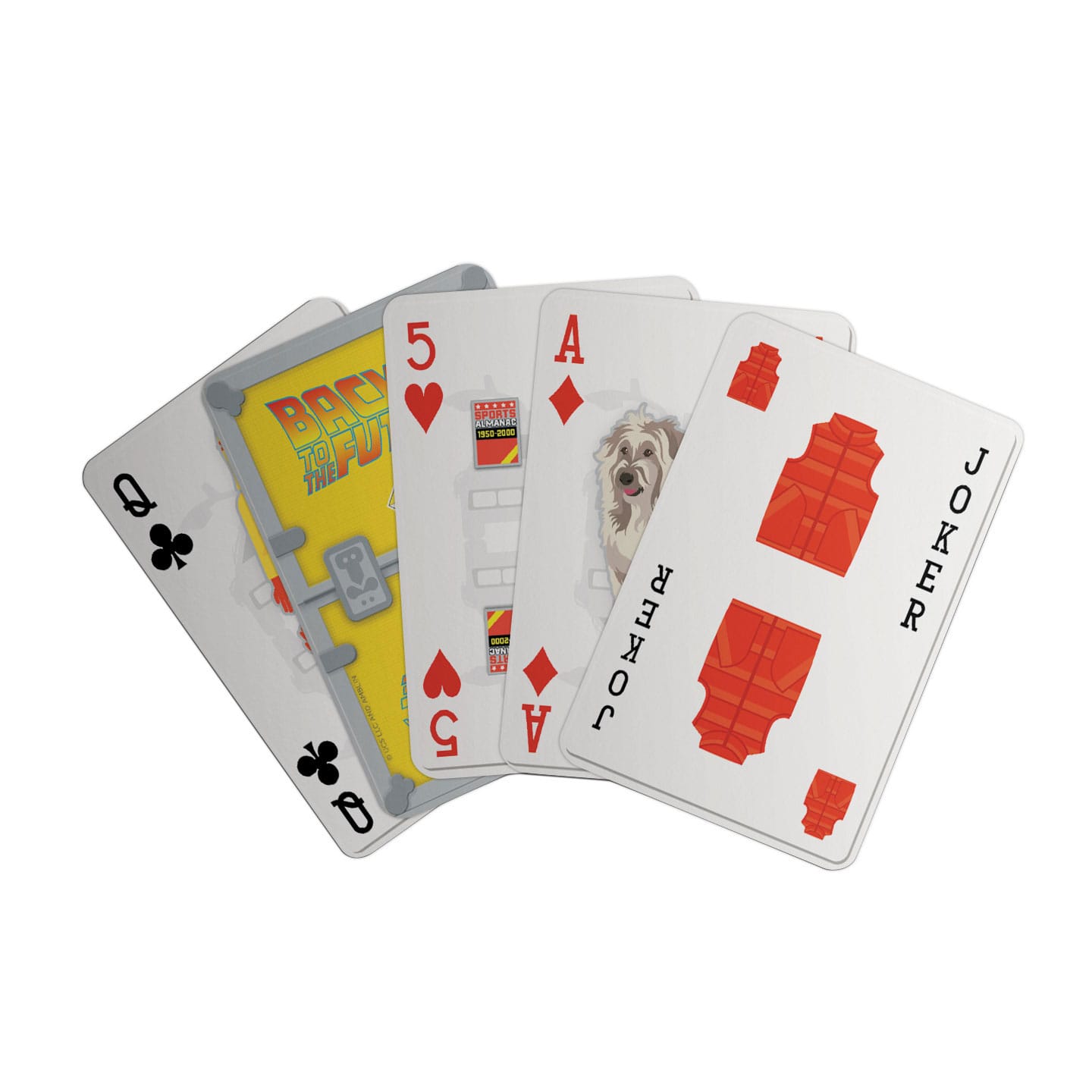 Back to the Future: Spielkarten